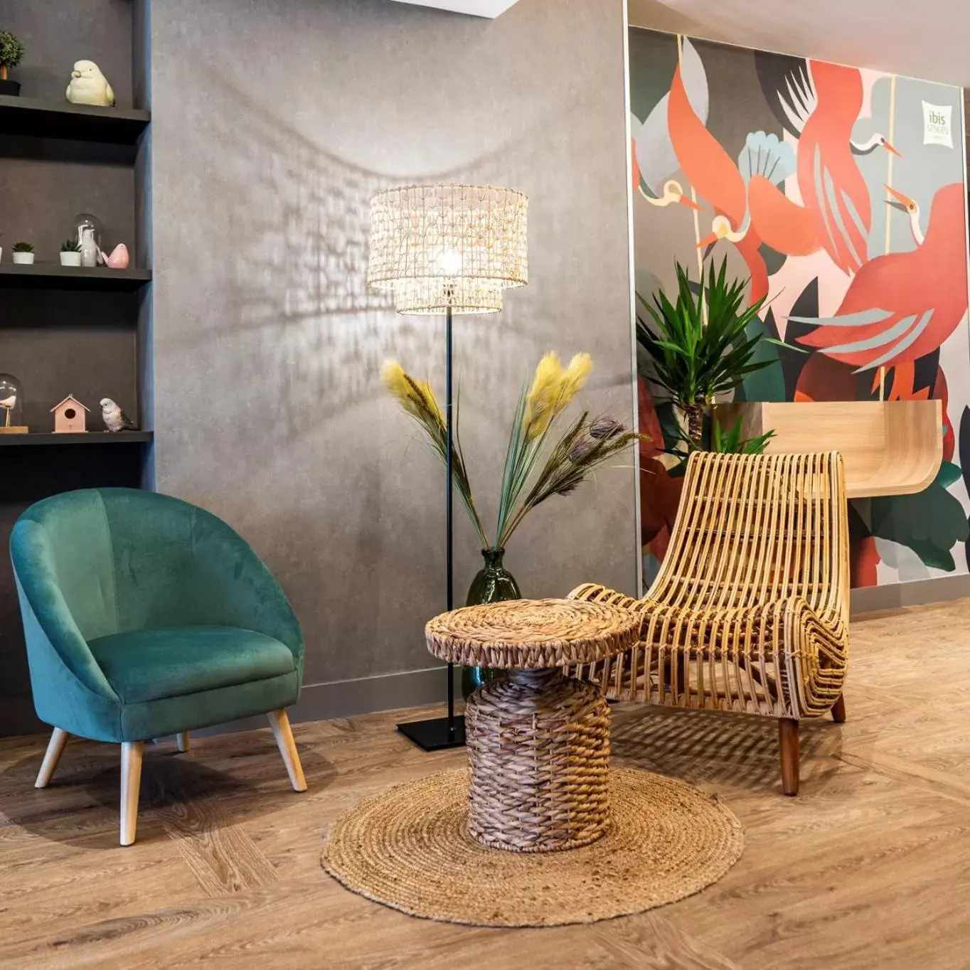 Lobby or reception in ibis Styles Rennes Cesson Lobby or reception in ibis Styles Rennes Cesson