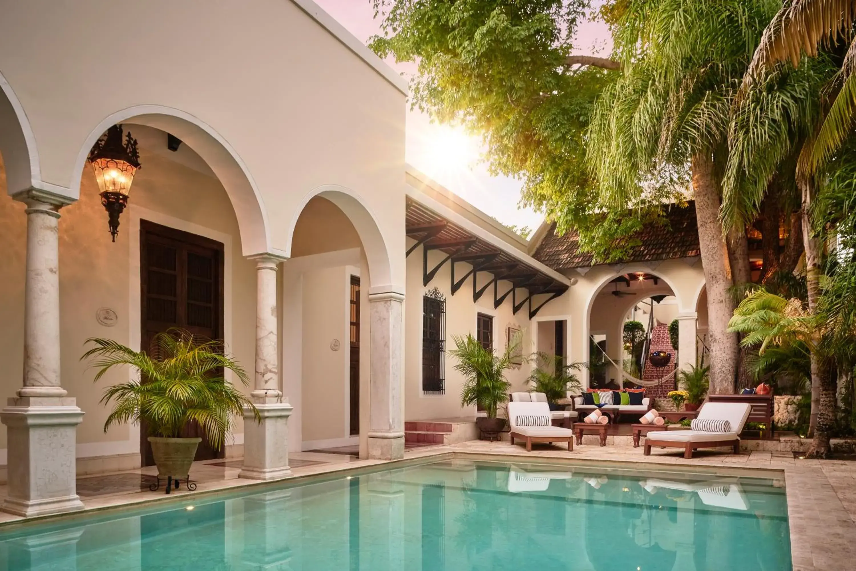 Swimming Pool in Casa Lecanda Boutique Hotel