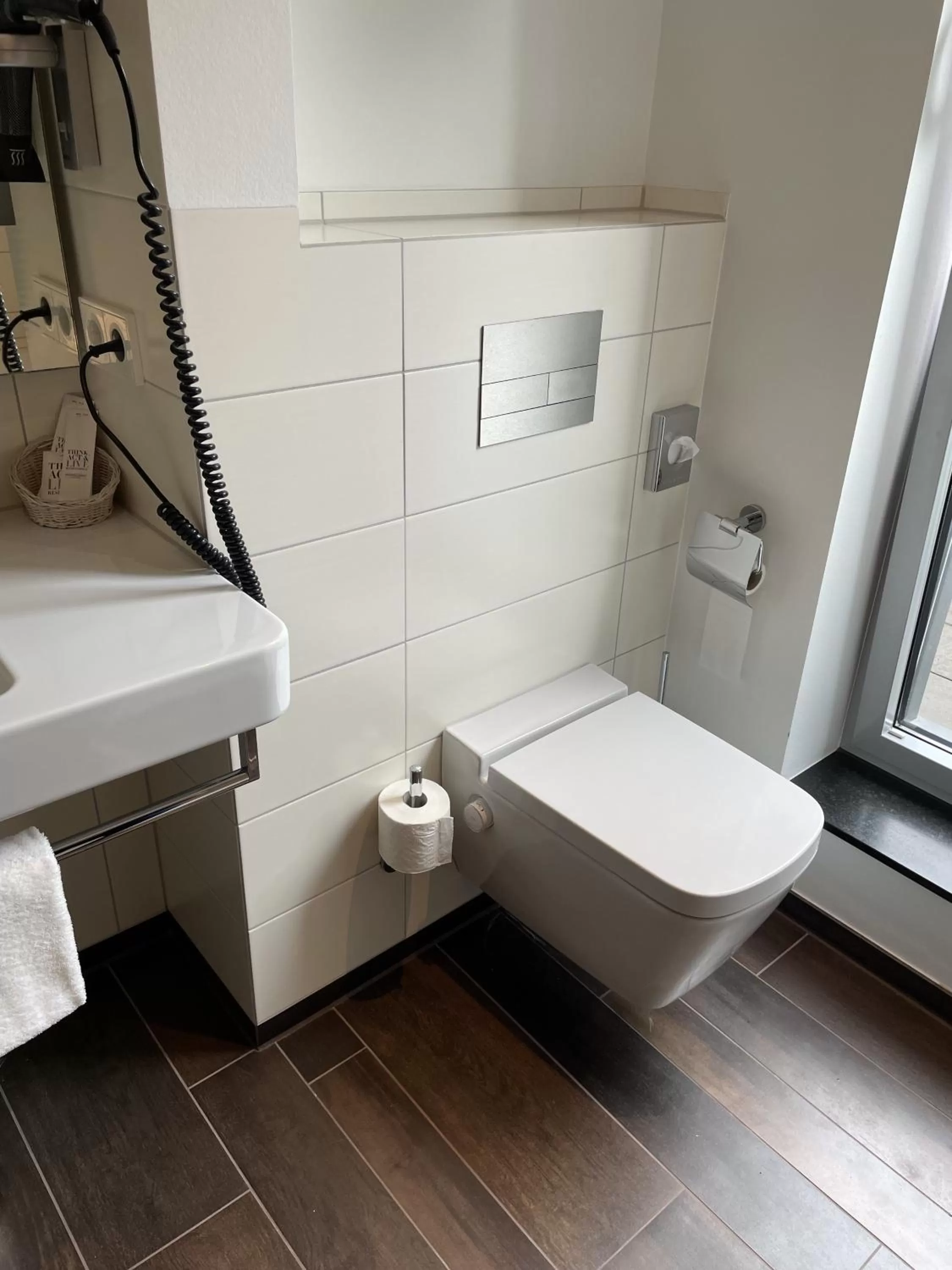 Toilet in Hotel Lindenhof