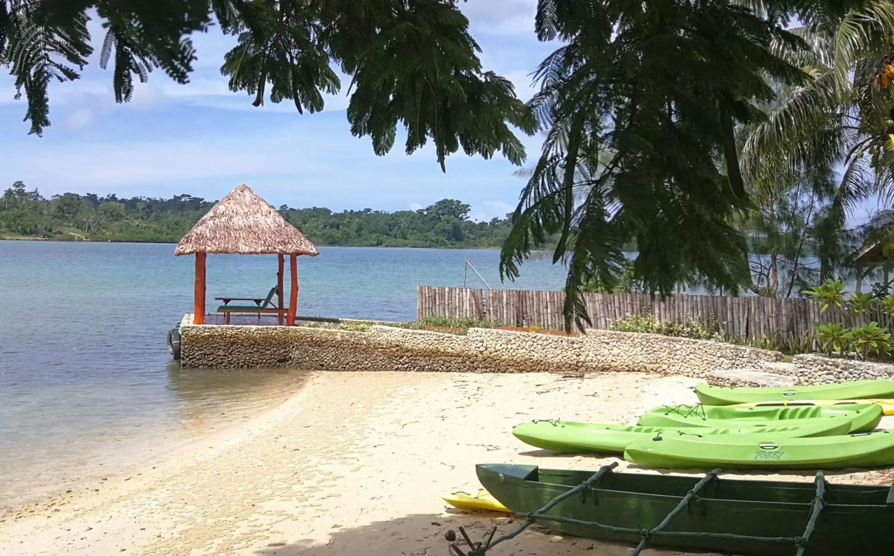 Beach in Poppy's on the Lagoon