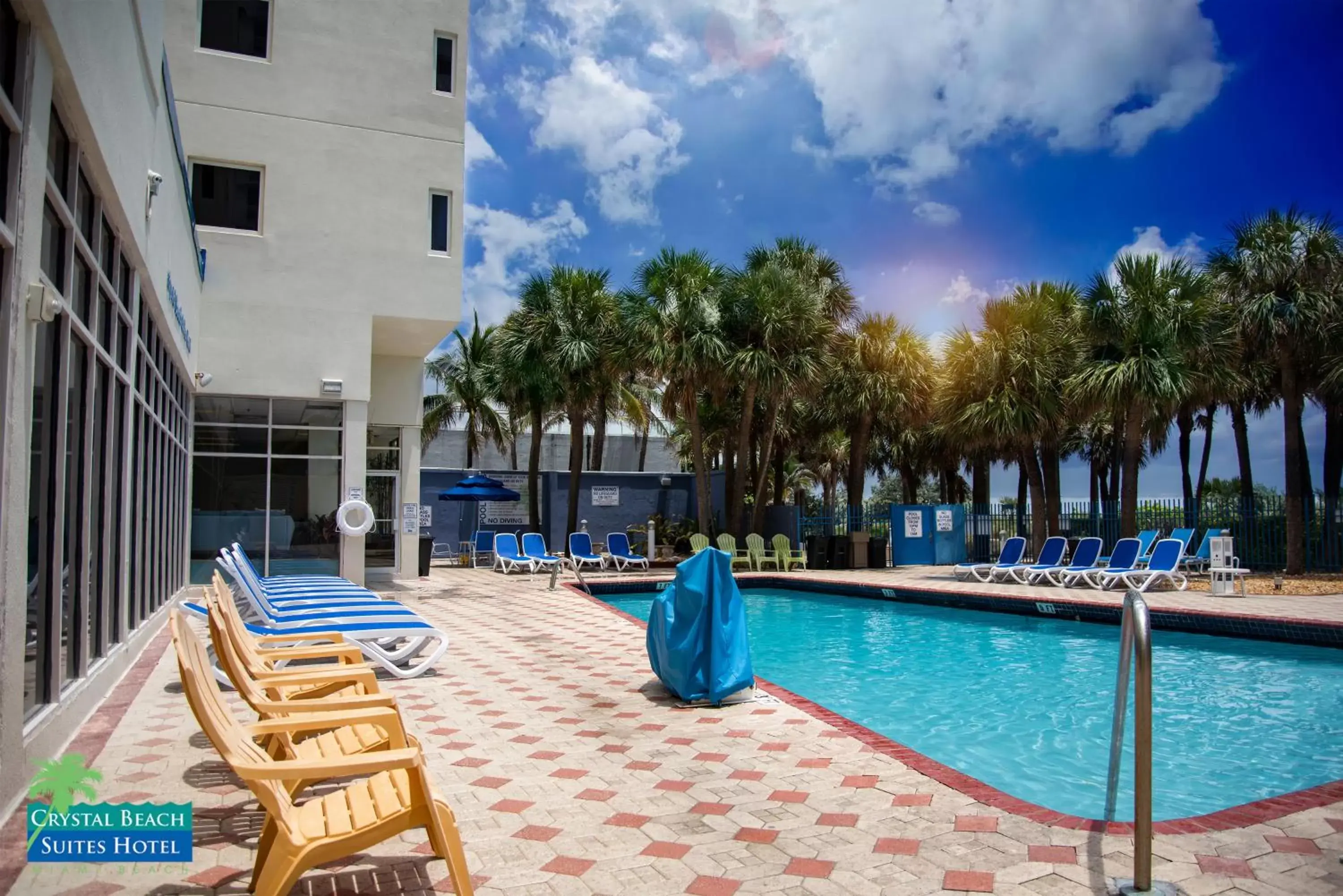 Swimming Pool in Crystal Beach Suites Oceanfront Hotel