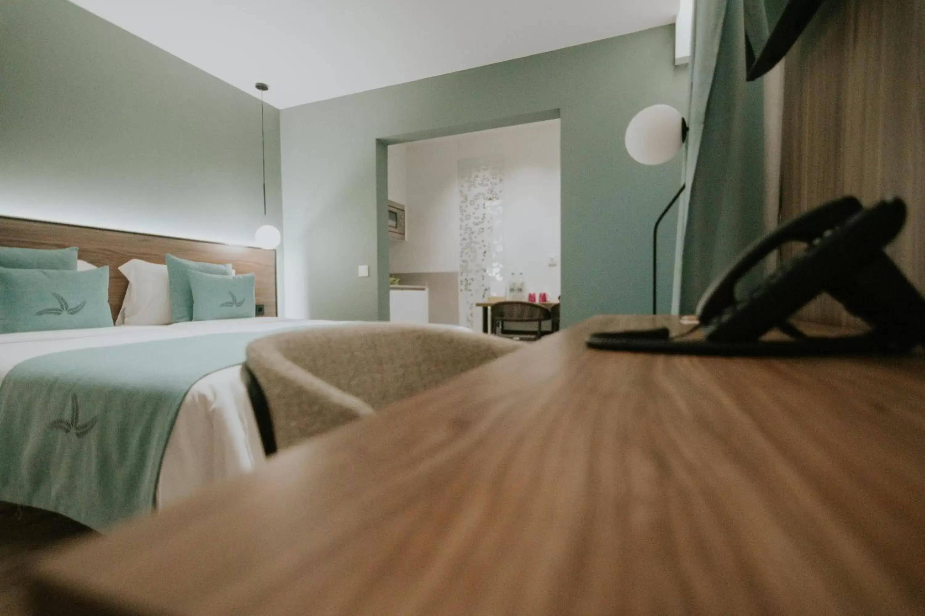 Bed in Catalina Plaza Hotel Sostenible Bed in Catalina Plaza Hotel Sostenible