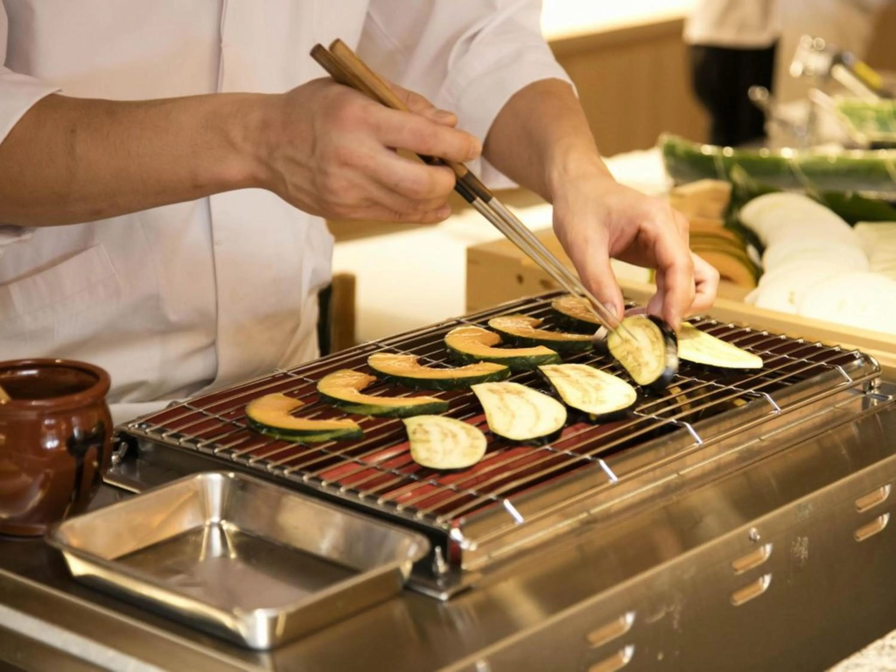 Food close-up in Kobe Minato Onsen Ren
