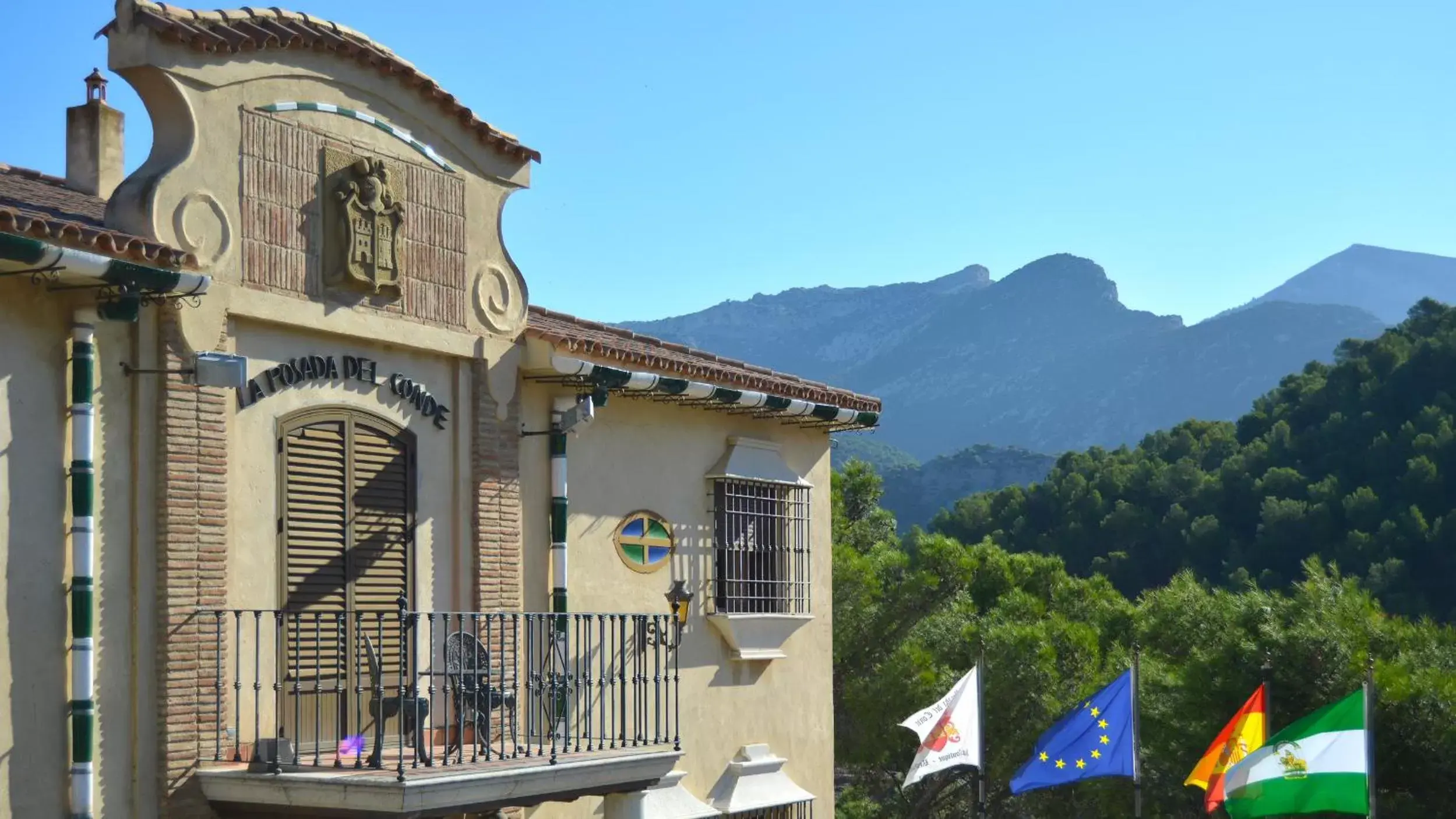 Mountain view in La Posada del Conde