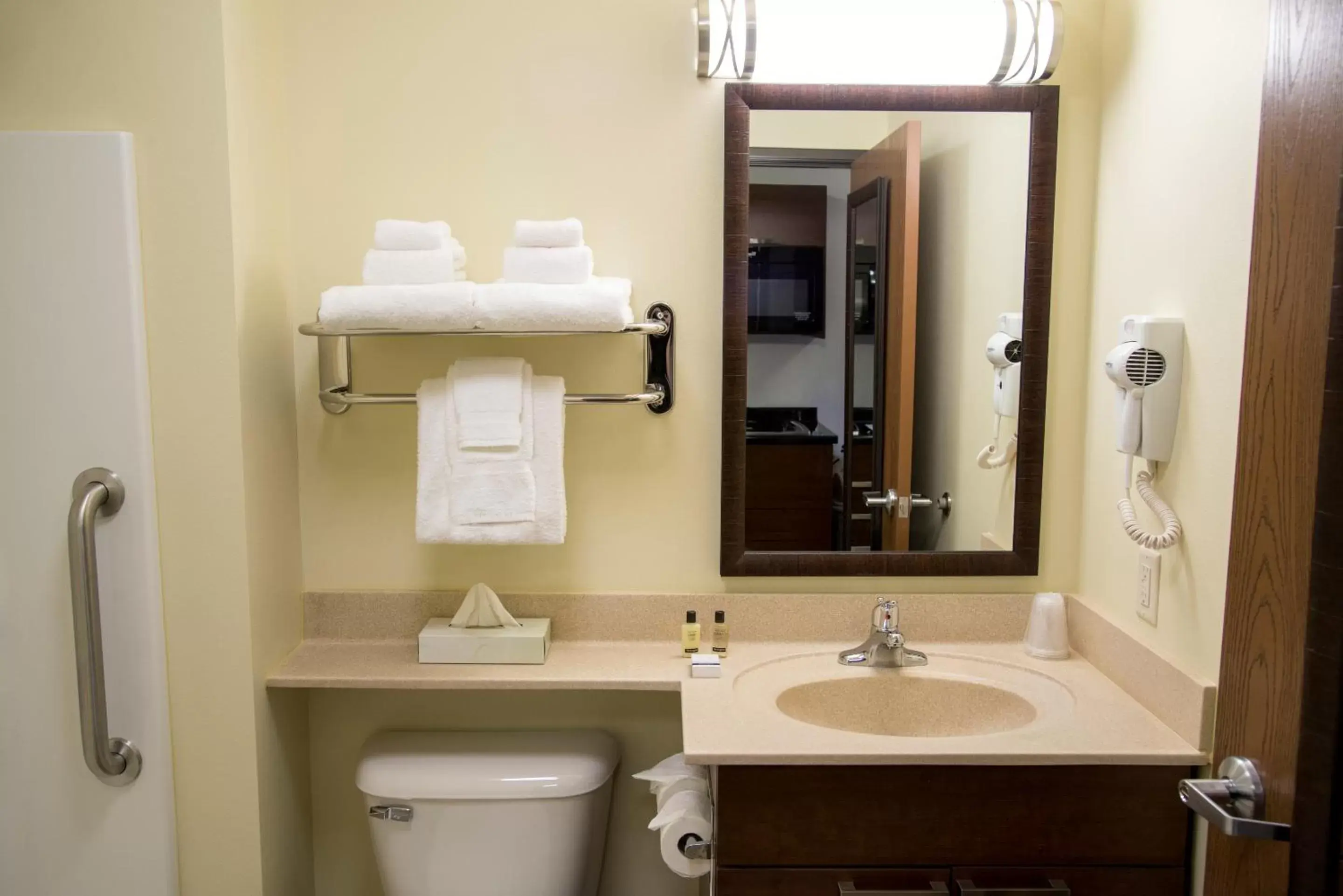 Bathroom in My Place Hotel-Anchorage, AK