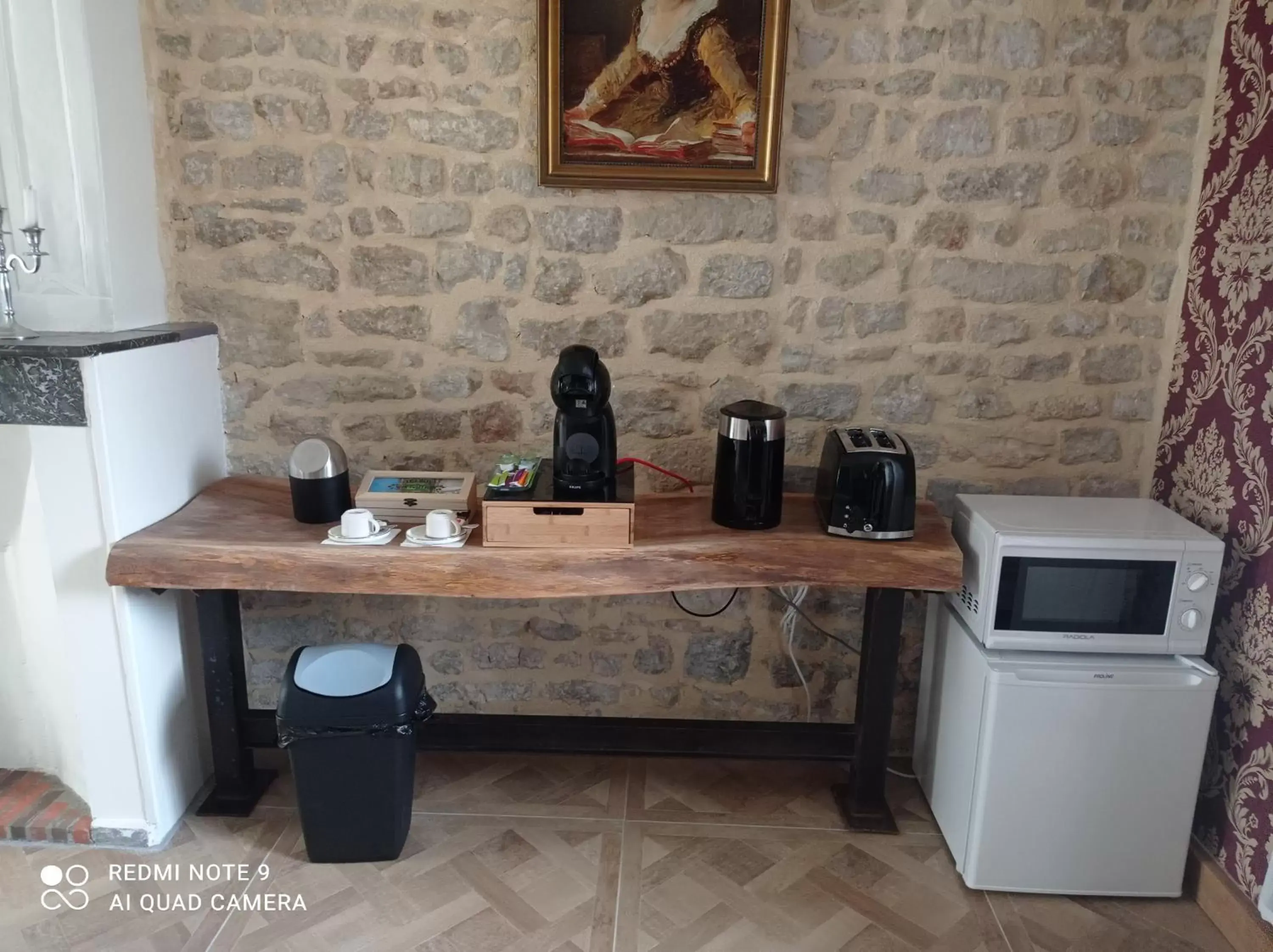 Kitchen/Kitchenette in Aux Léopards Normands