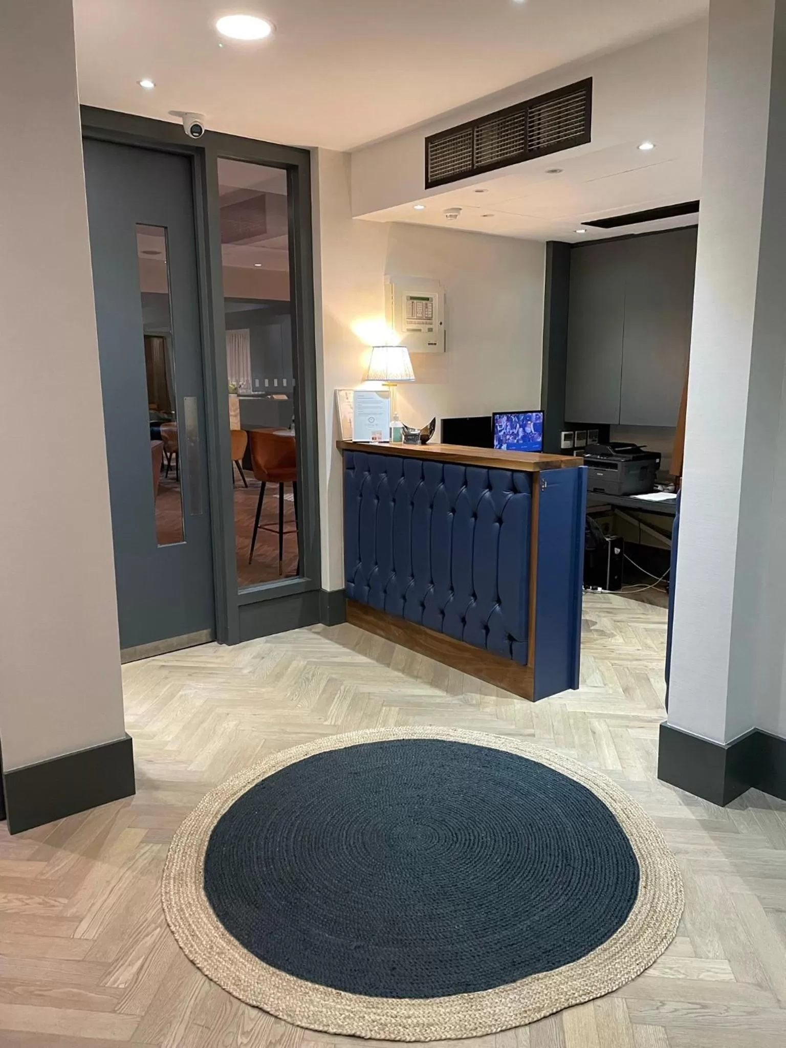 Lobby or reception in Hotel 55