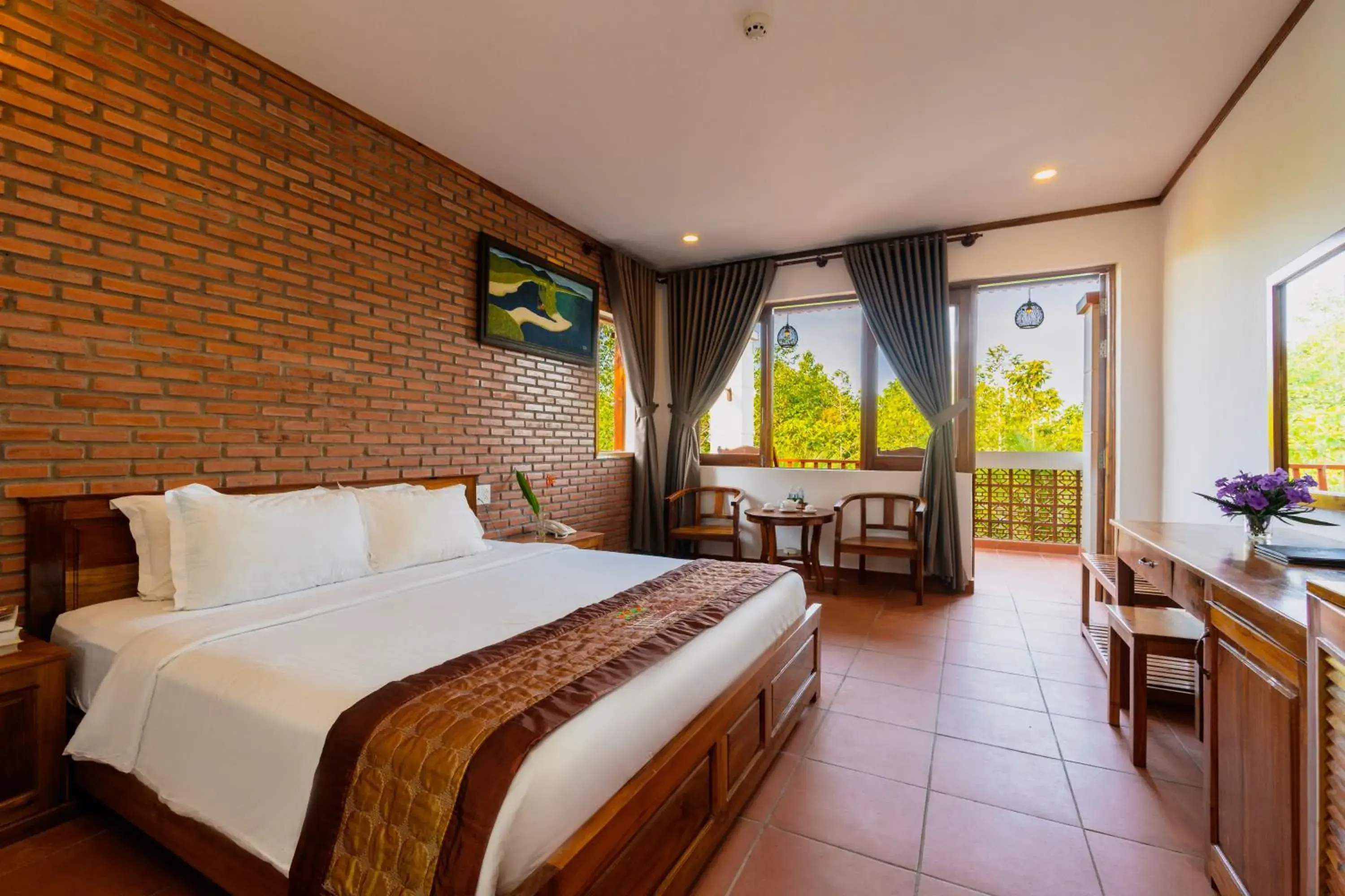 Bedroom in The Garden House Phu Quoc Resort