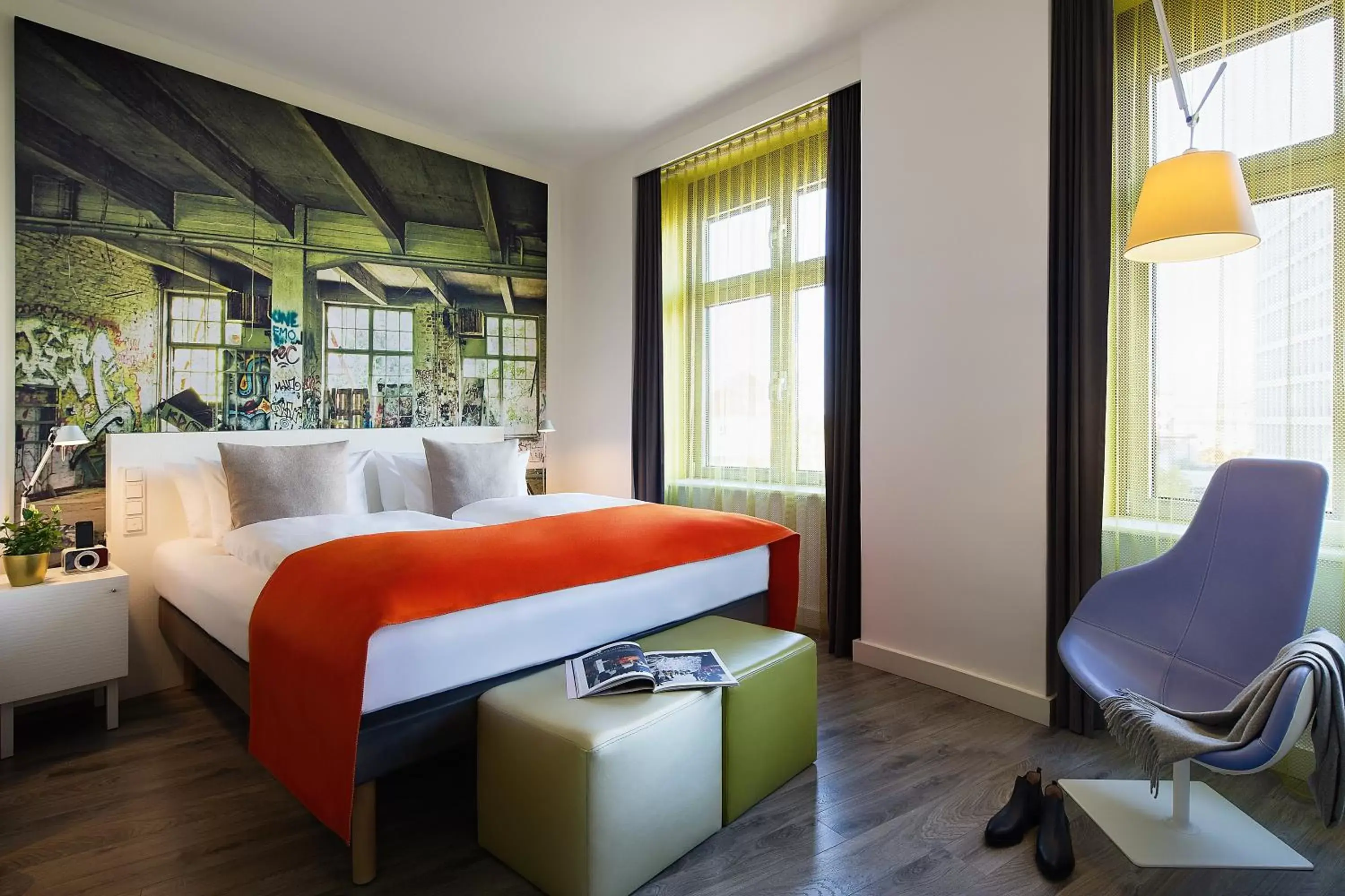 Photo of the whole room, Bed in Hotel Indigo Berlin – Ku’damm, an IHG Hotel