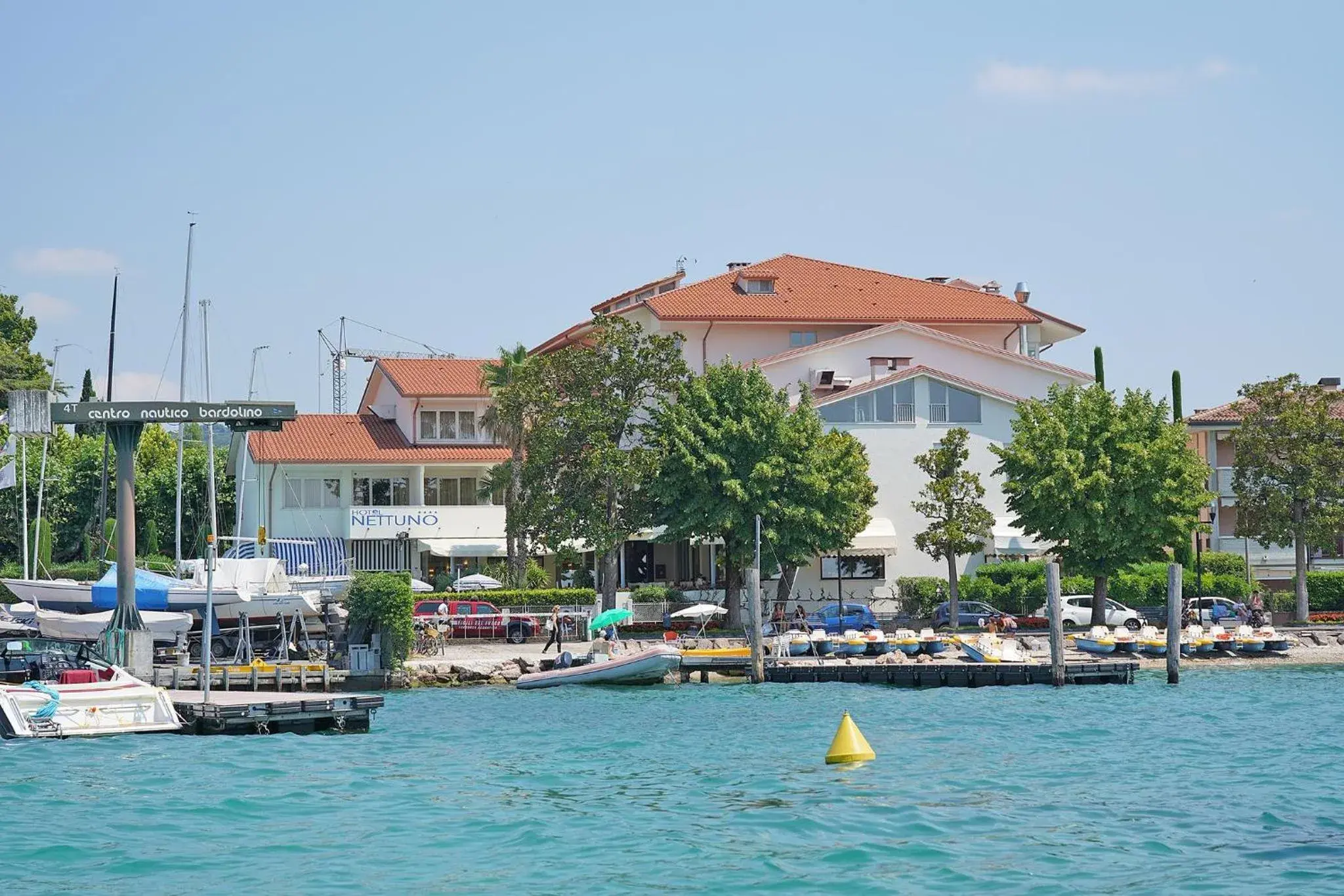 Bird's eye view, Property Building in Hotel Nettuno