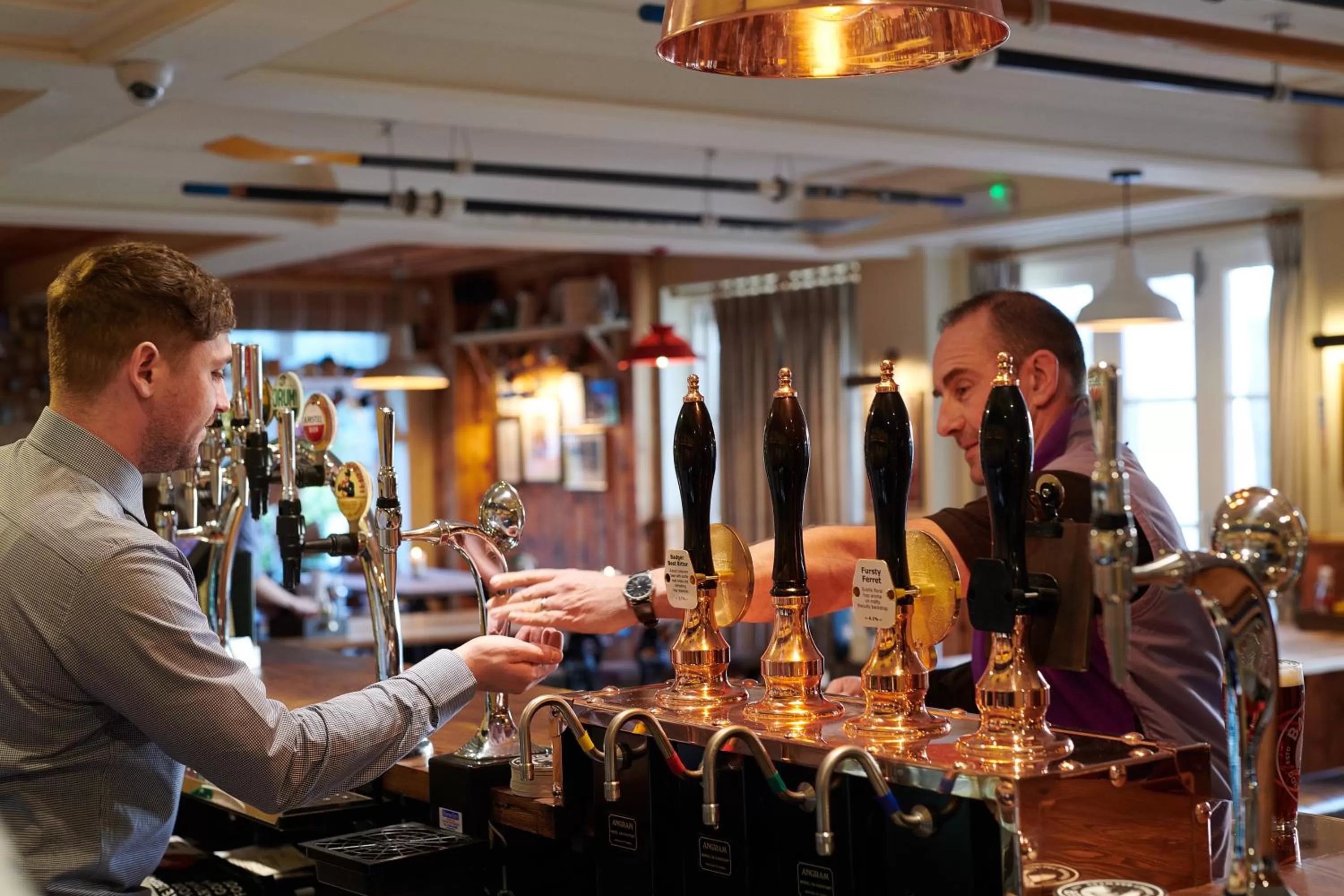 Lounge or bar in The Boathouse