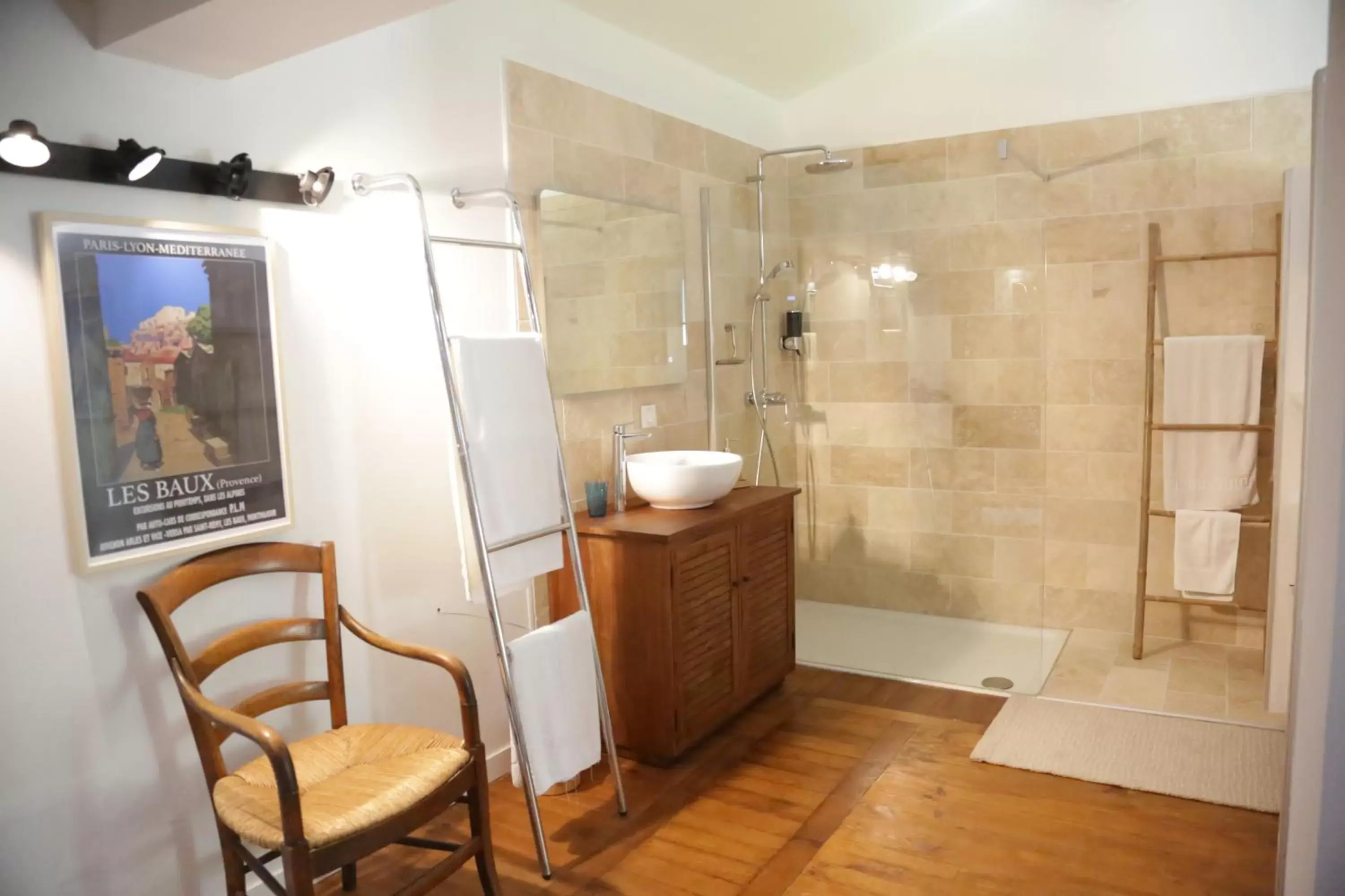 Shower, Bathroom in Le Pavillon Vert - B&B