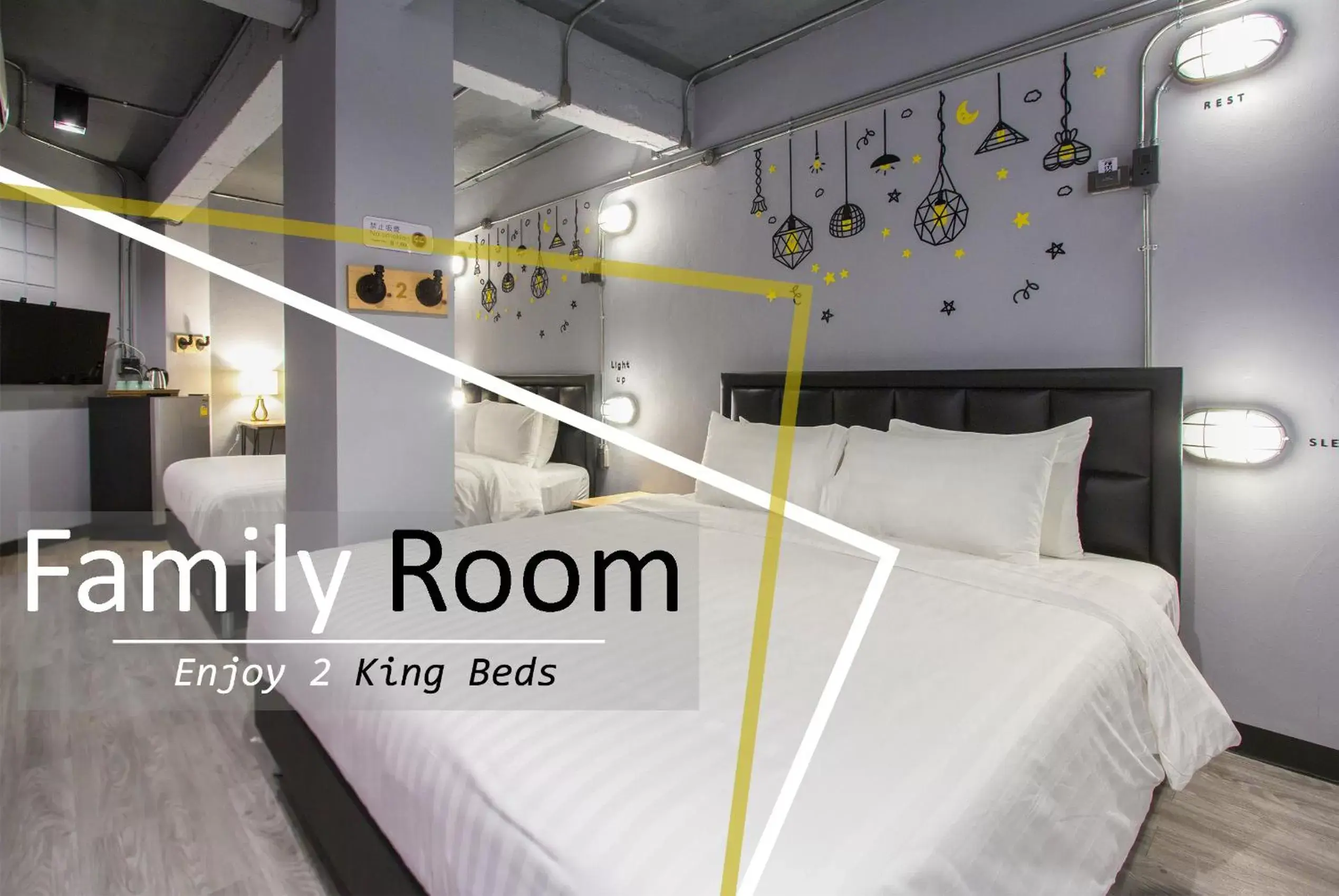 Bedroom in Rest24 Residence