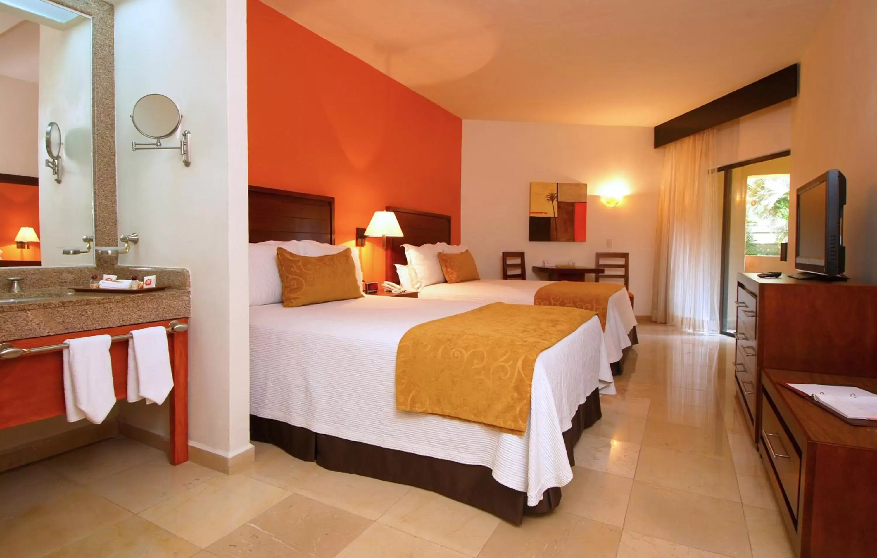 Bedroom, Bed in Canto del Sol Puerto Vallarta All Inclusive