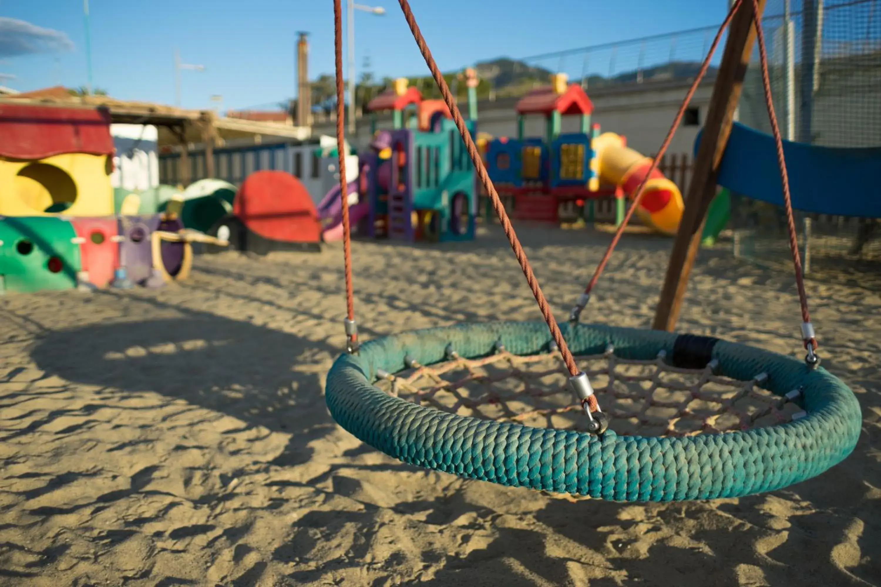 Children play ground, Children's Play Area in Hotel Garden Lido