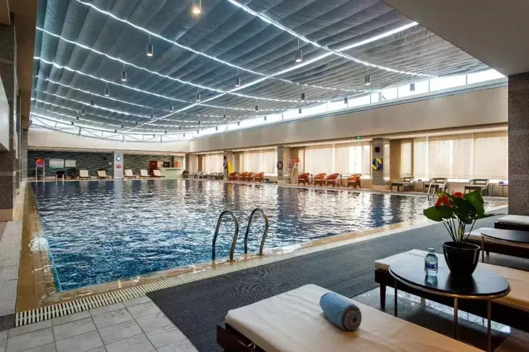 Pool view, Swimming Pool in Crowne Plaza Beijing Zhongguancun, an IHG Hotel