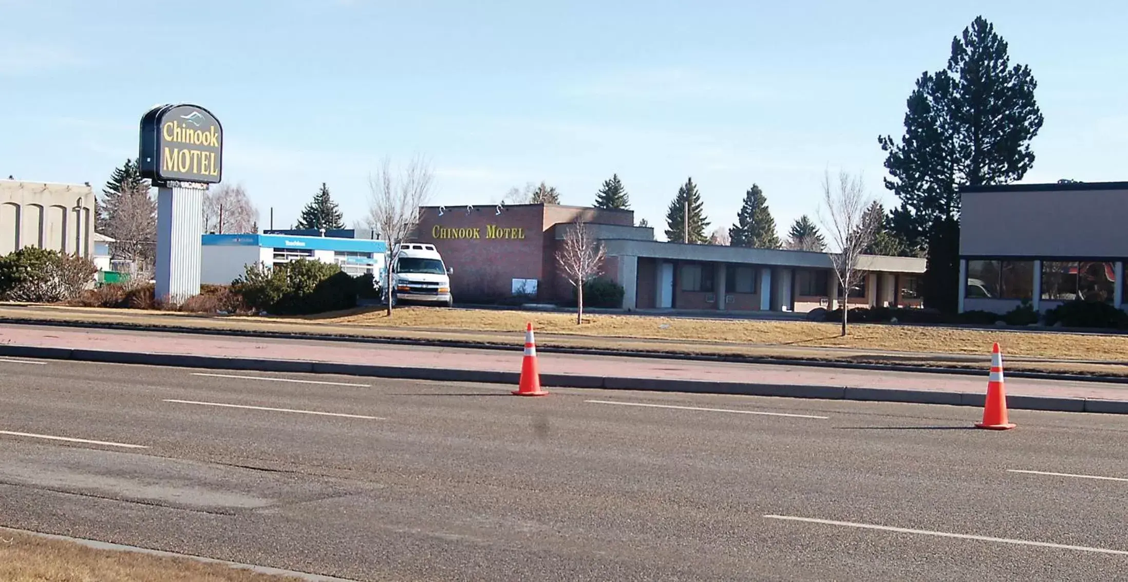 Property Building in Chinook Motel