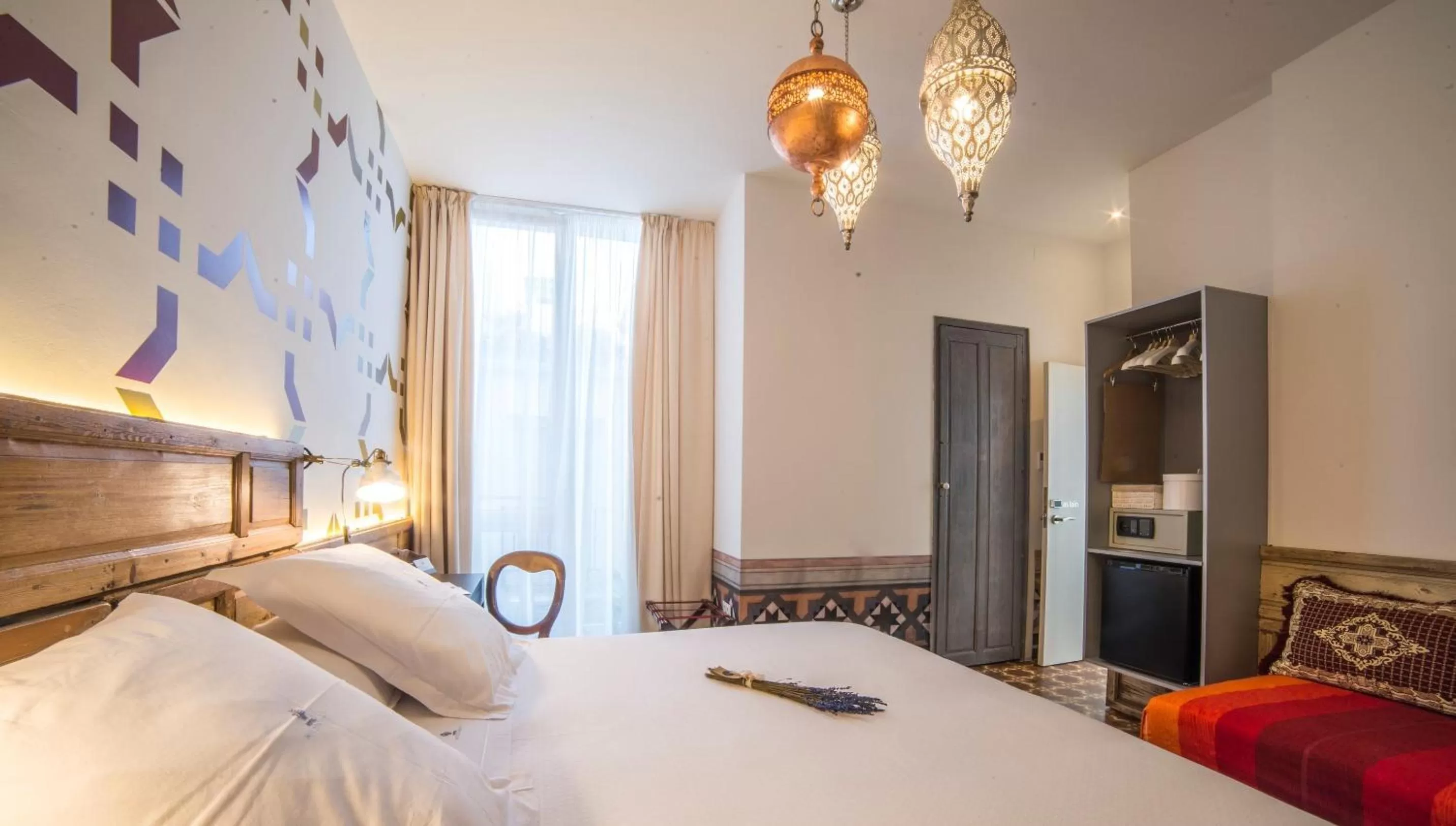 Bed in Hotel Madinat