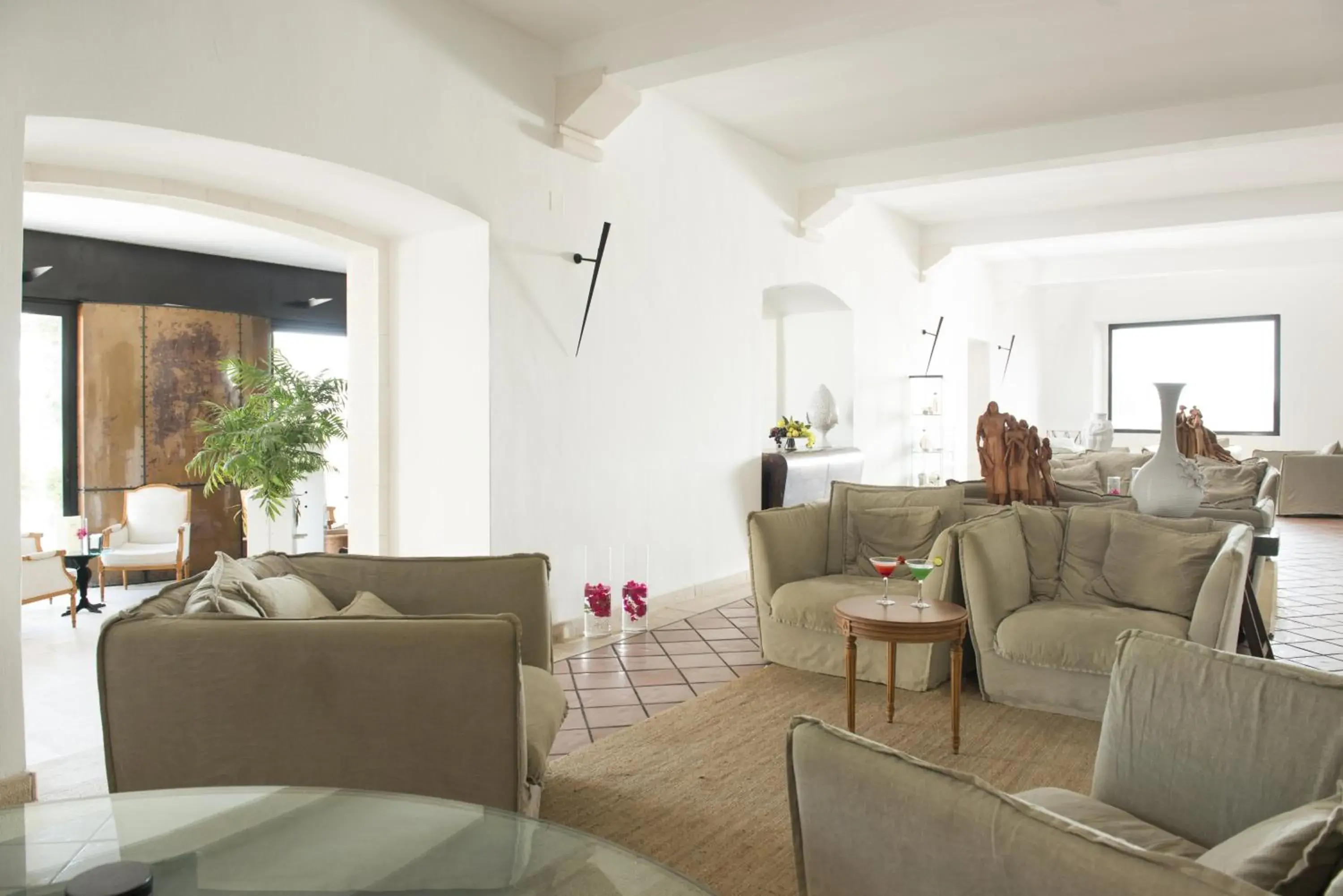 Lobby or reception, Seating Area in Grand Hotel Masseria Santa Lucia