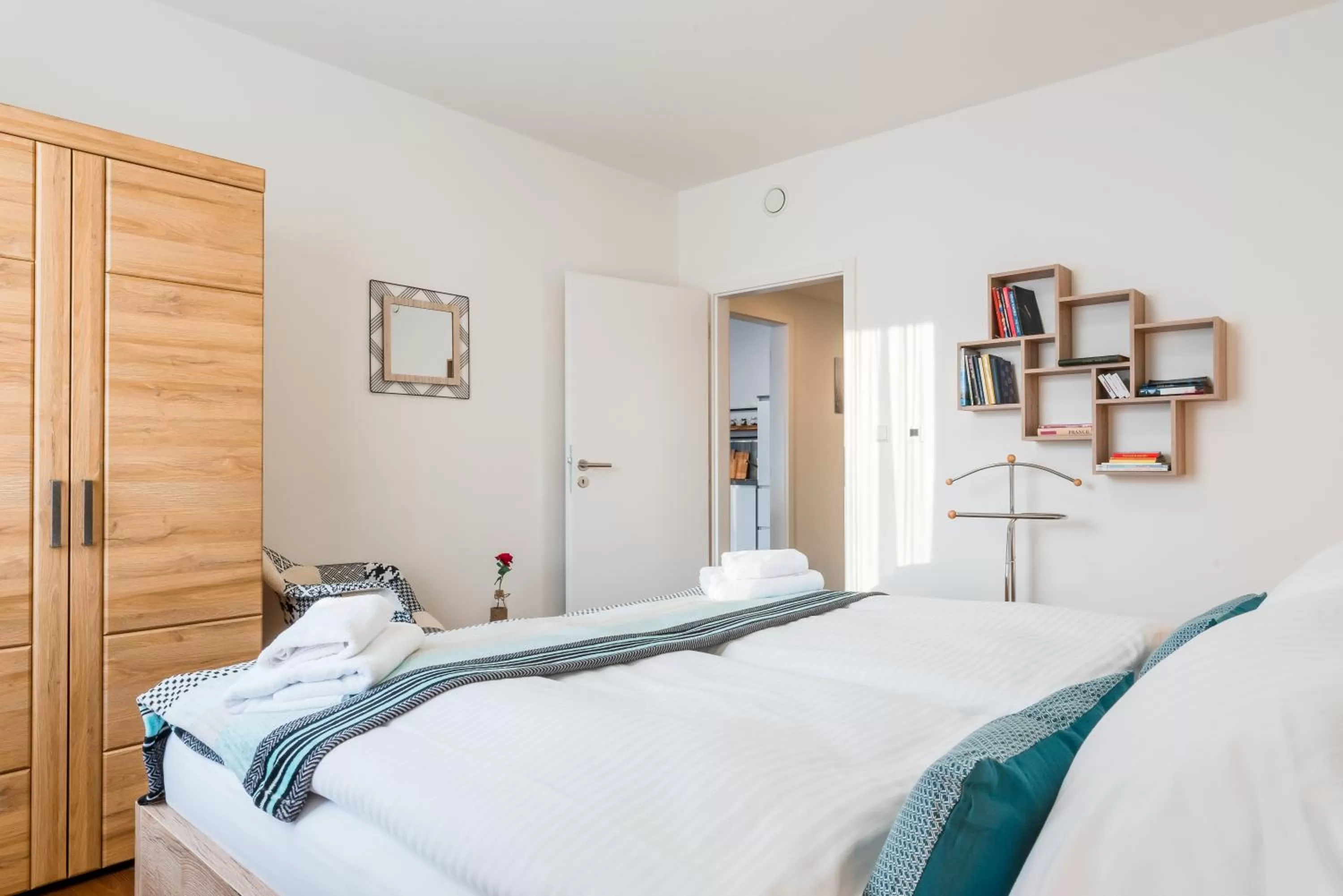 Bedroom, Bed in Resort Vrchlabí