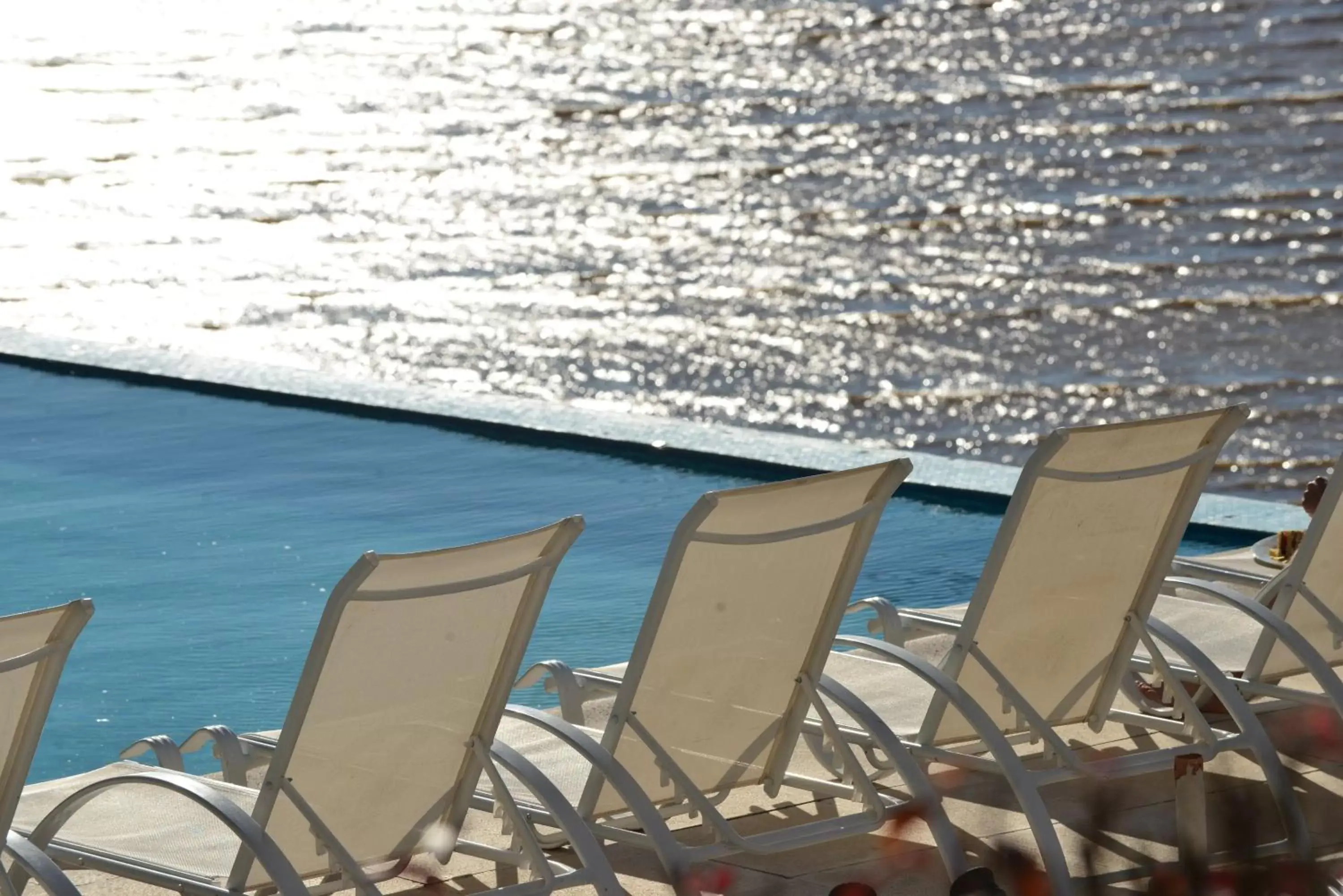 Swimming pool in Radisson Colonia Del Sacramento Hotel