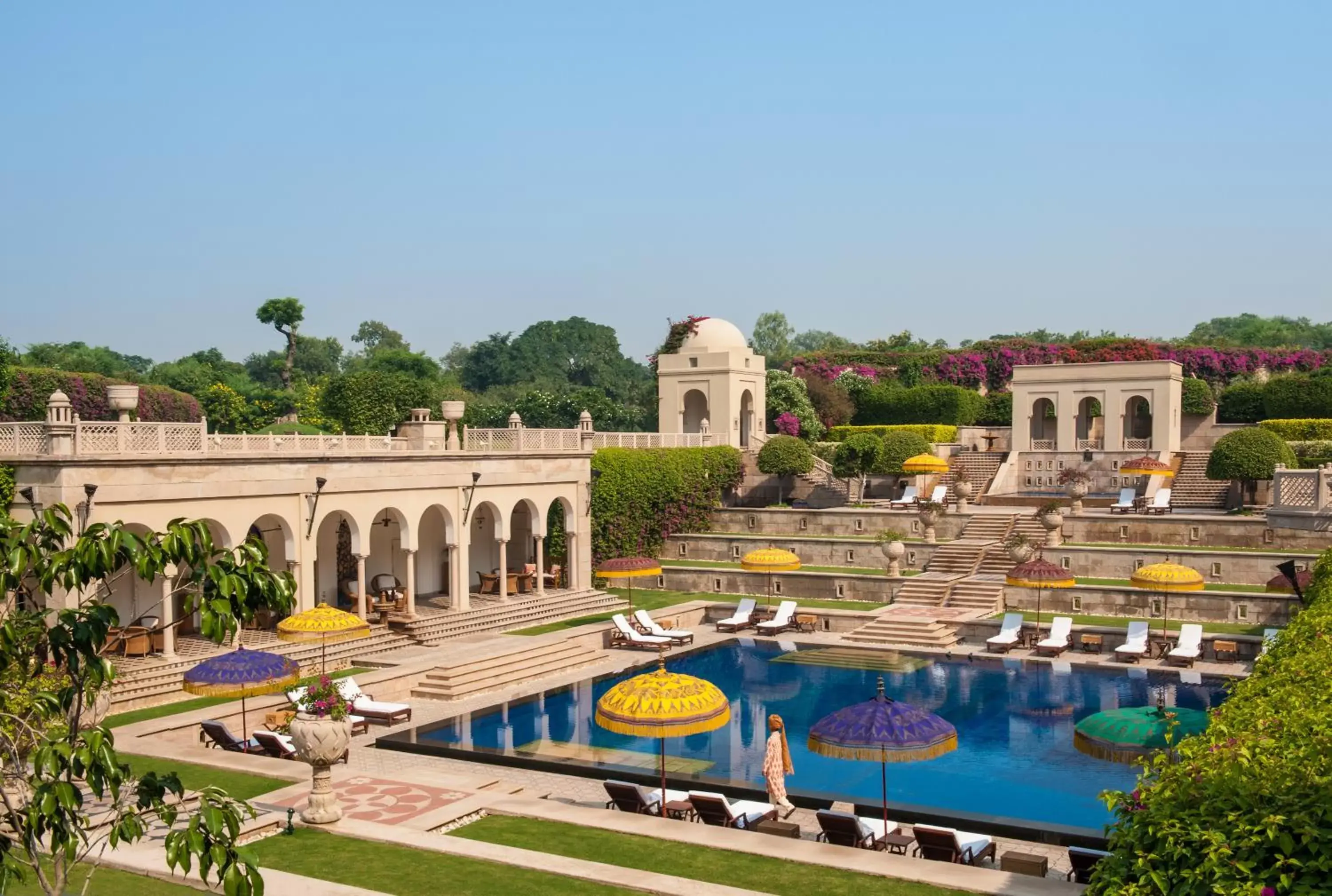 Swimming pool, Pool View in The Oberoi Amarvilas Agra