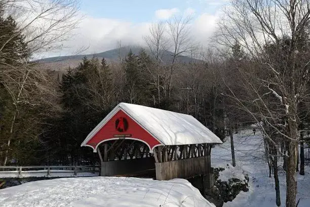 Nearby landmark, Winter in Launchpoint Lodge