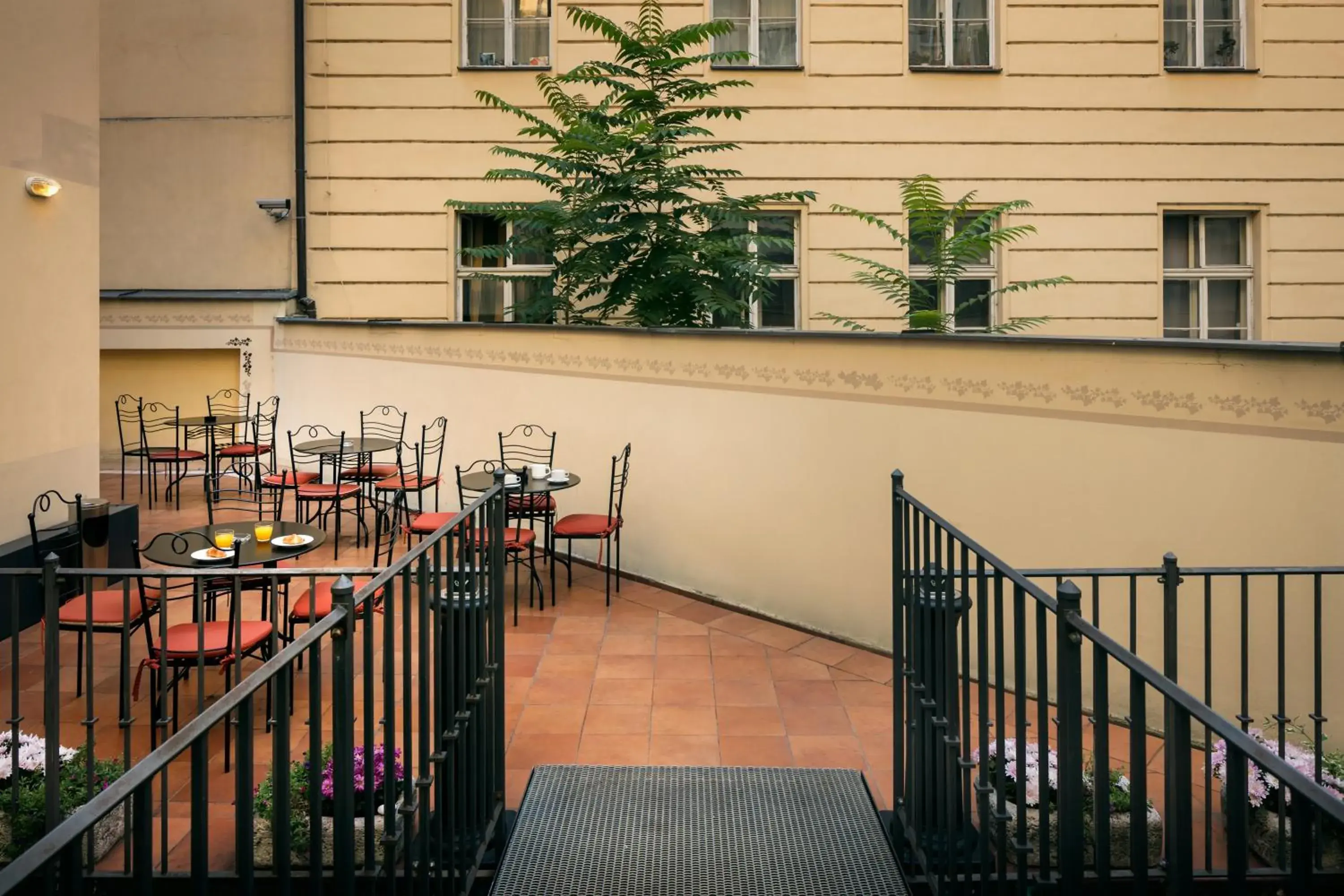 Balcony/Terrace in Hotel Caesar Prague
