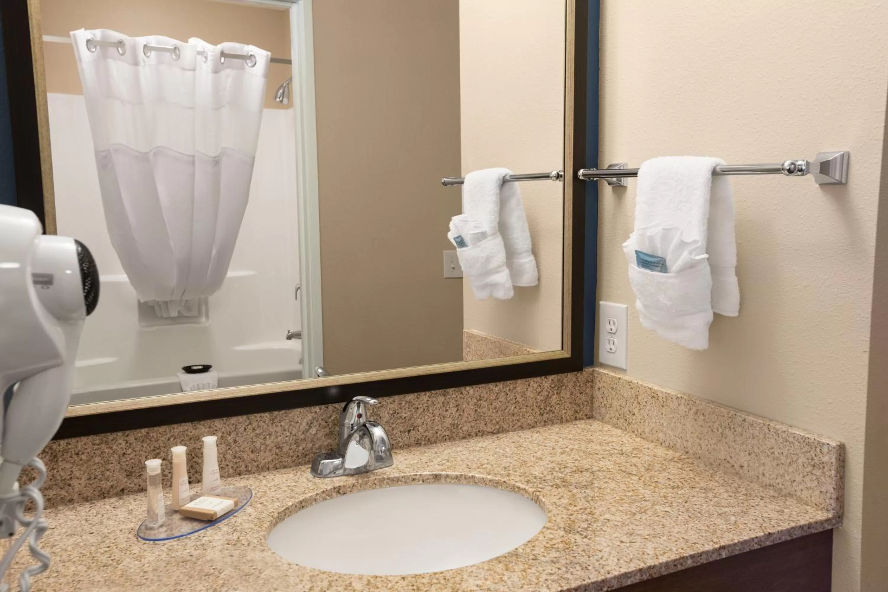 Shower in Baymont Inn & Suites by Wyndham Odessa