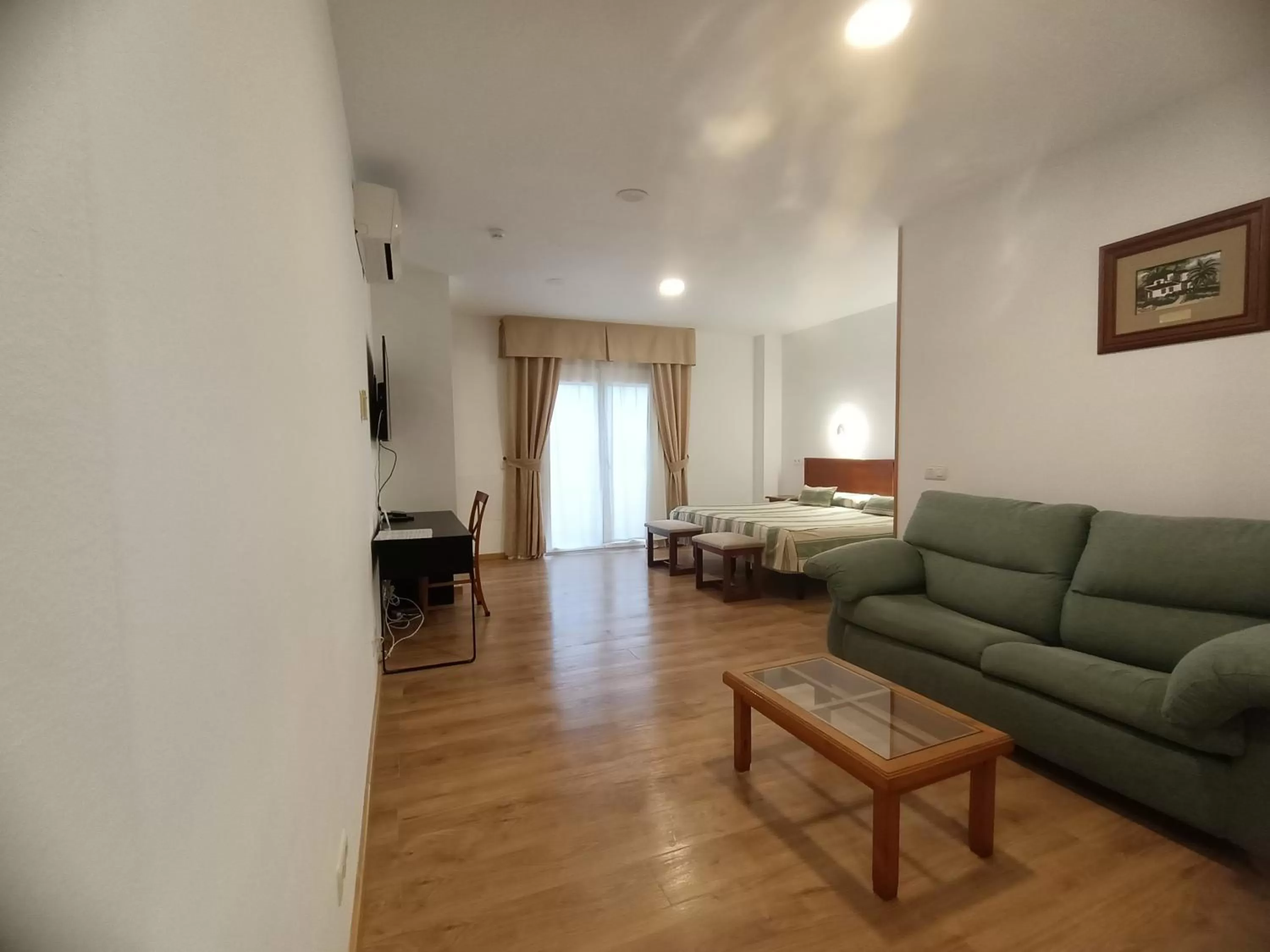 Living room in La Luna Blanca