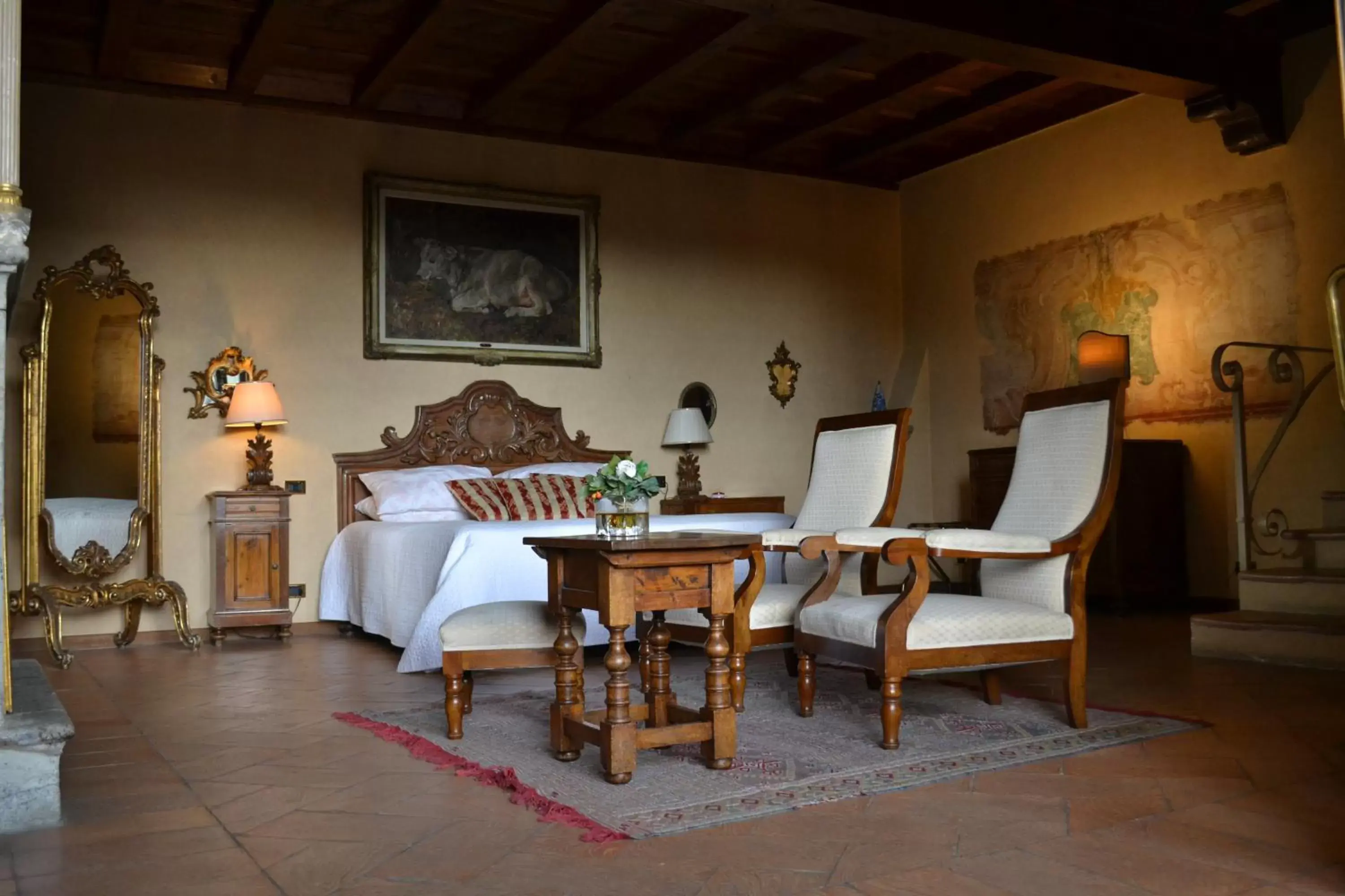 Bedroom in Castello di Cernusco Lombardone