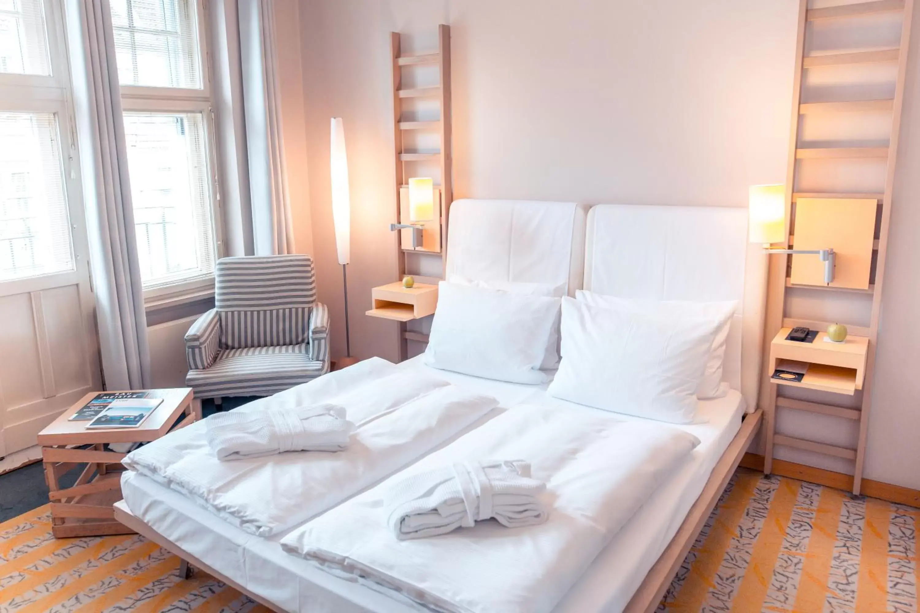 Bed, Room Photo in Hotel Bleibtreu Berlin by Golden Tulip