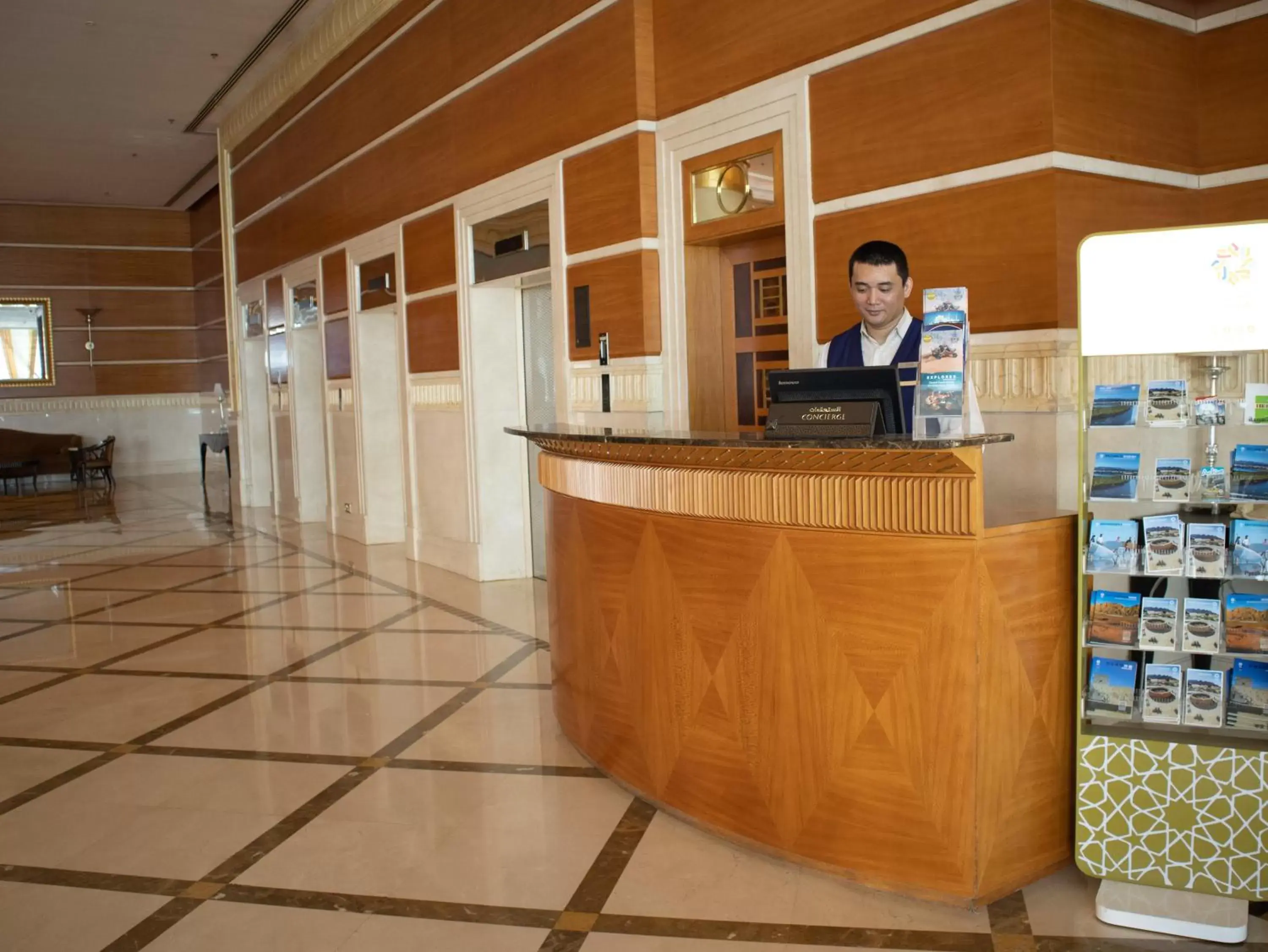 concierge, Lobby/Reception in Corniche Hotel Sharjah