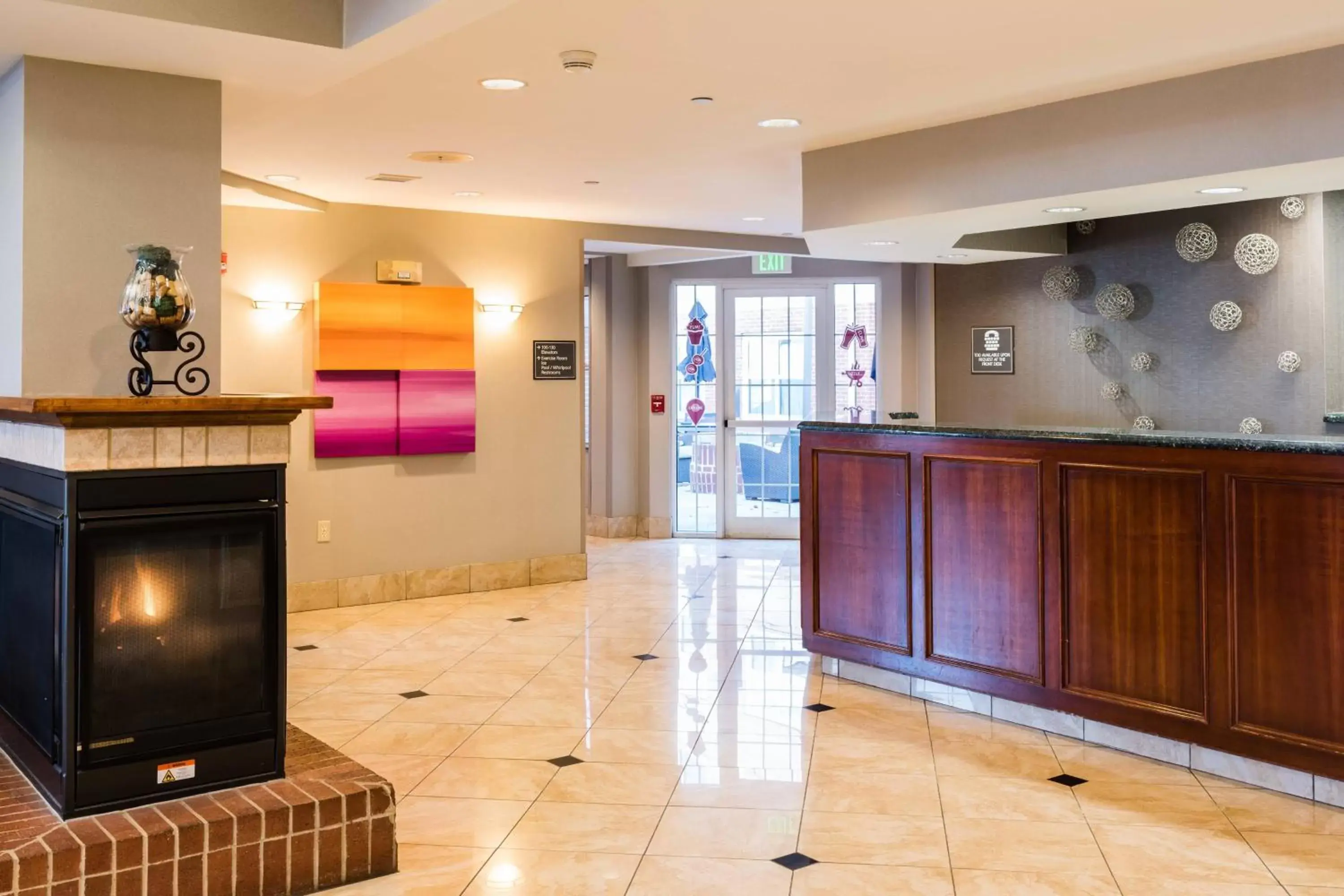 Lobby or reception, Lobby/Reception in Residence Inn Kansas City Olathe