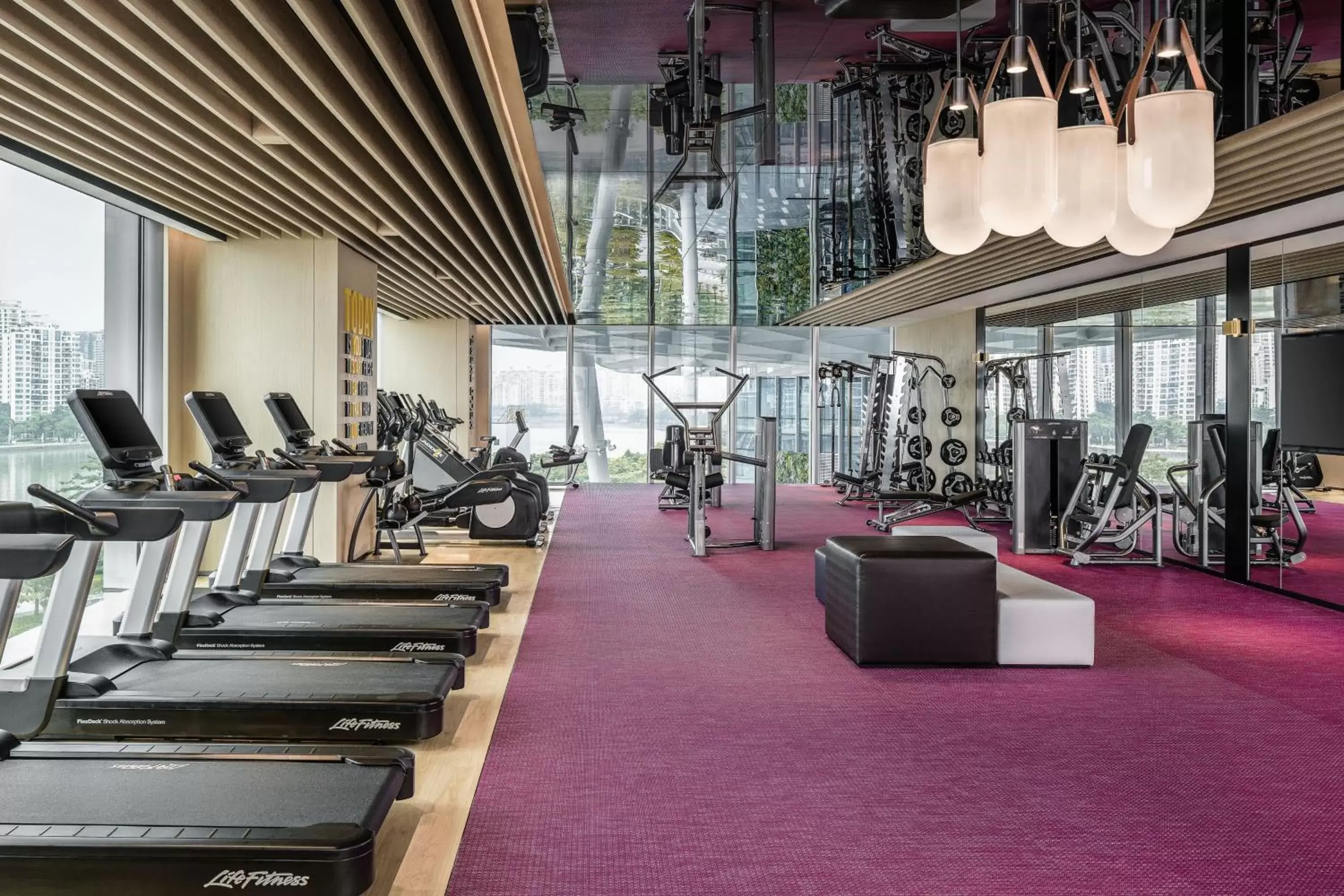 Fitness centre/facilities, Fitness Center/Facilities in Renaissance Zhuhai Hotel