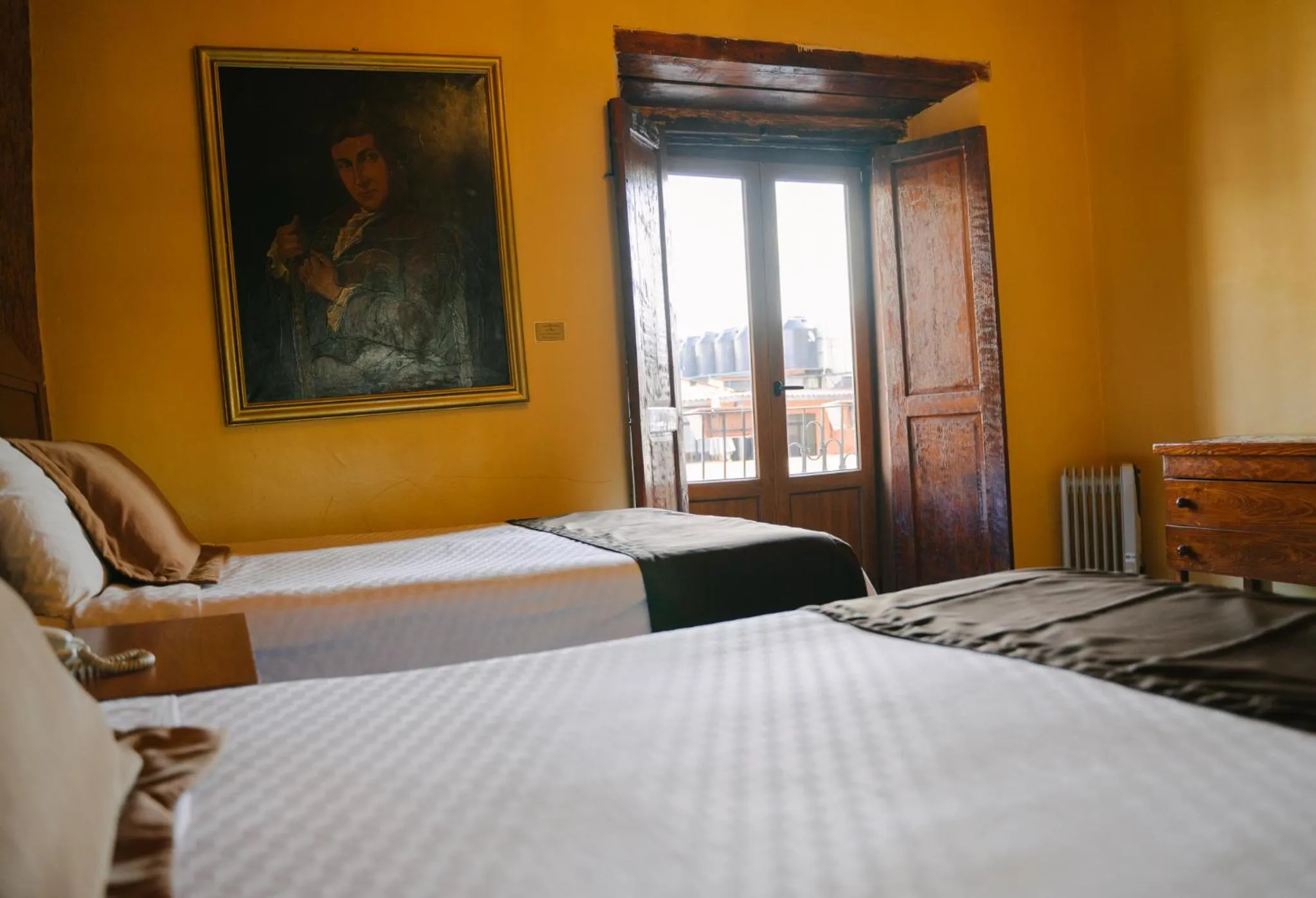 Bed in Hotel Casa Santa Lucia