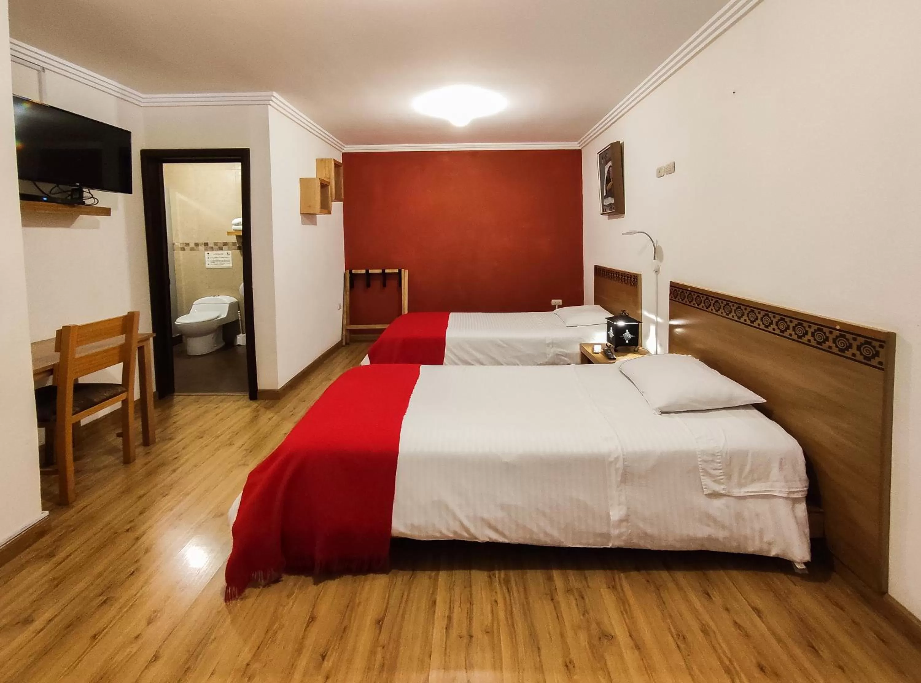 Bed in Hotel Casa Merced