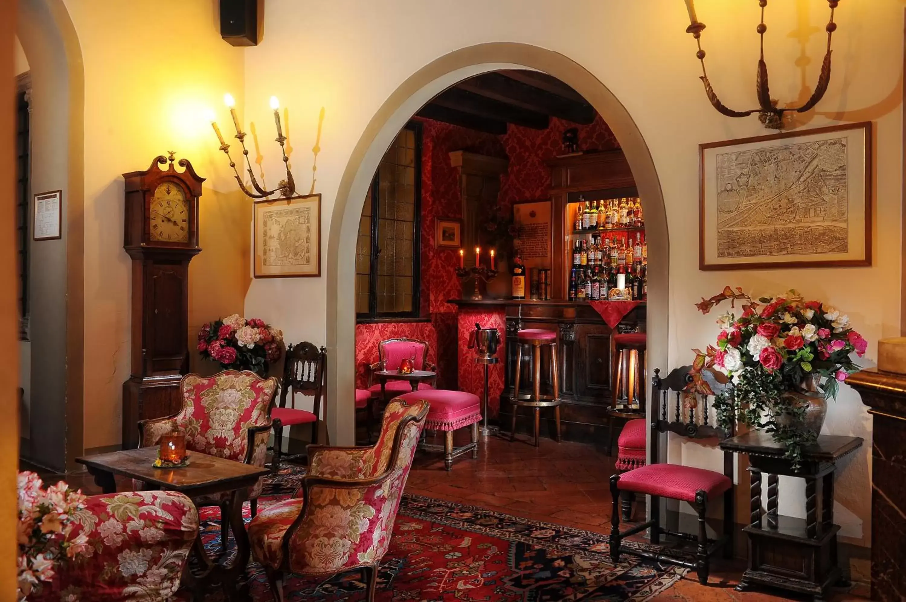 Lounge or bar in Hotel Monna Lisa