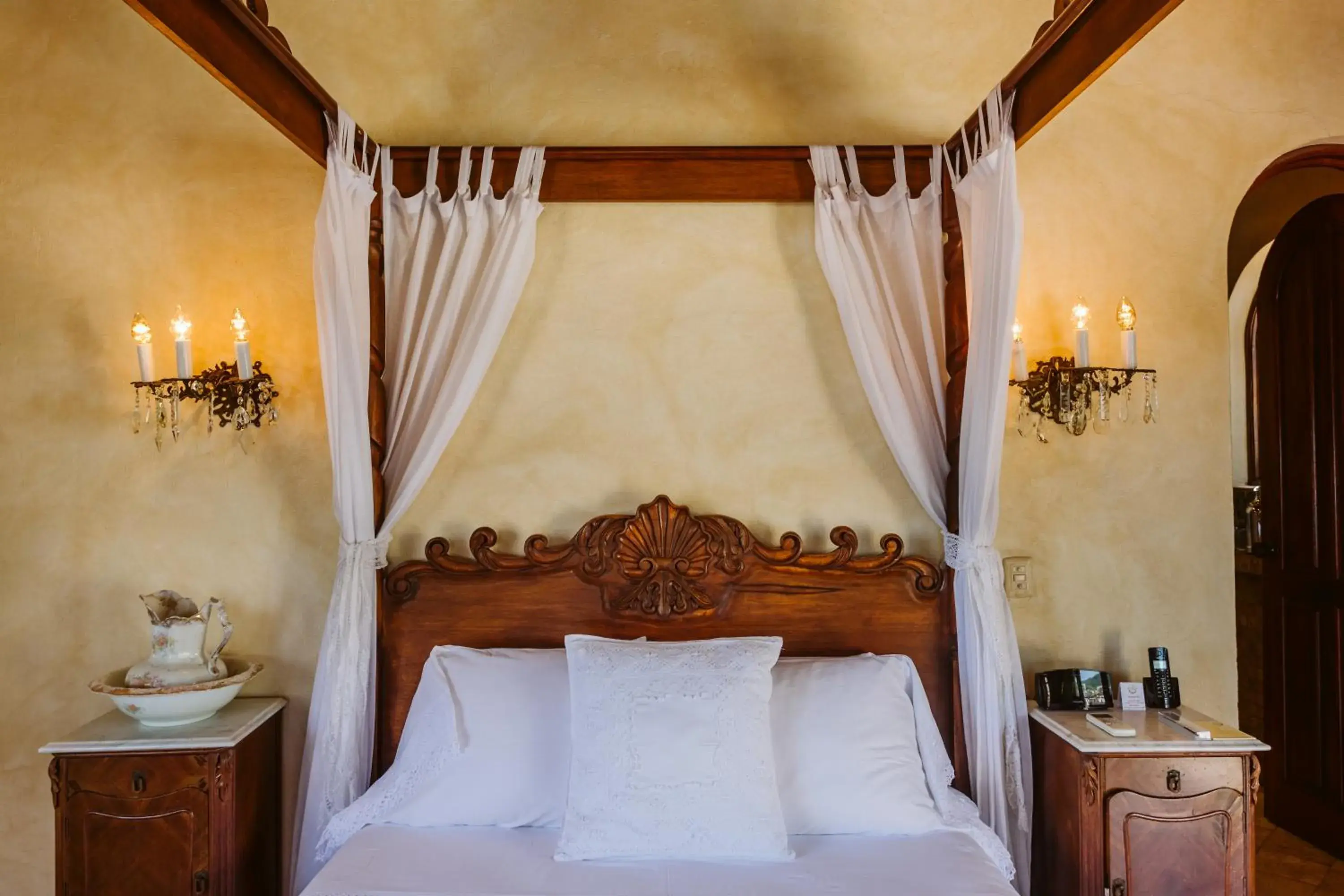 Bed in Hacienda San Angel