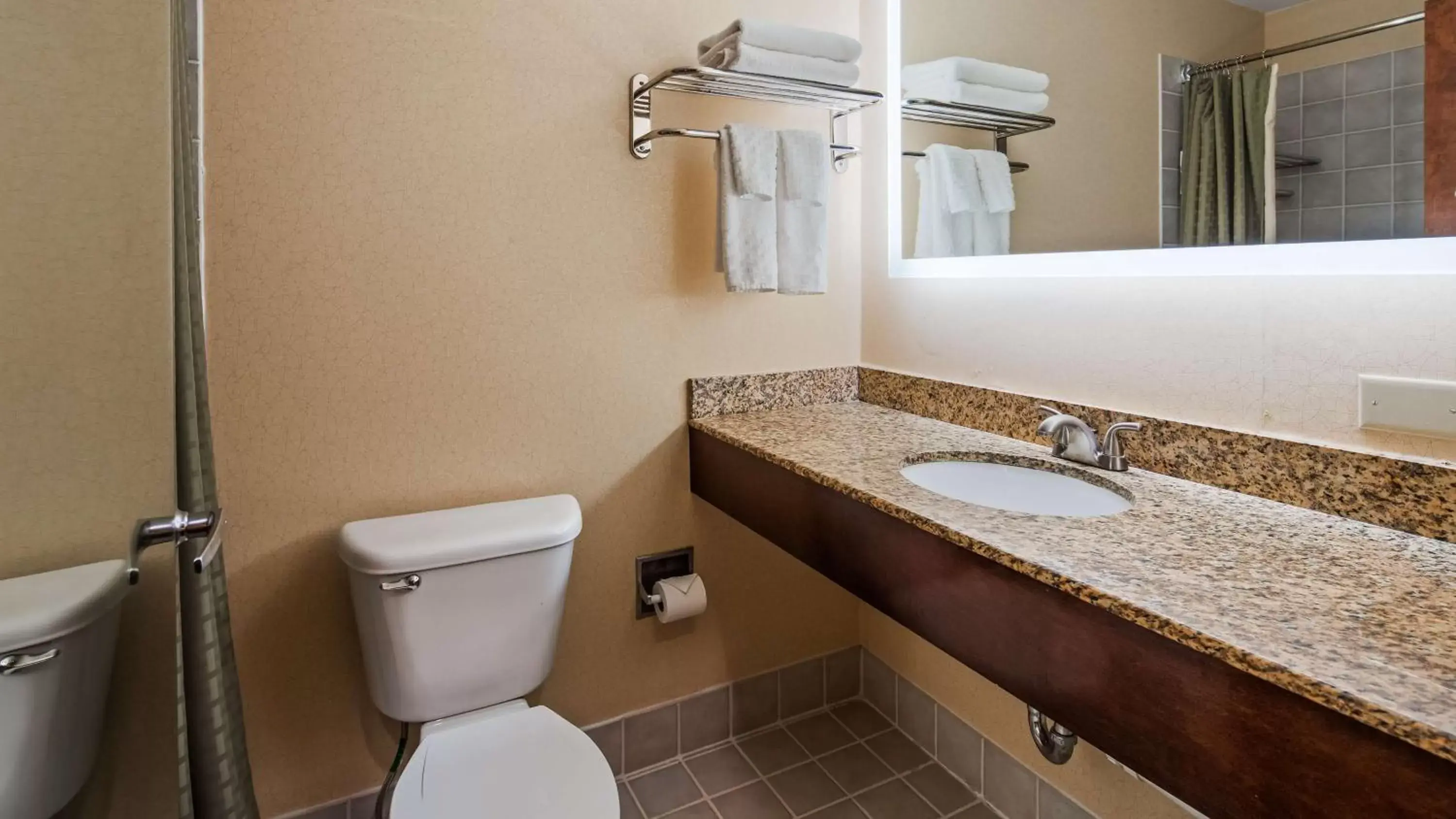 Toilet, Bathroom in Best Western PLUS Hannaford Inn & Suites