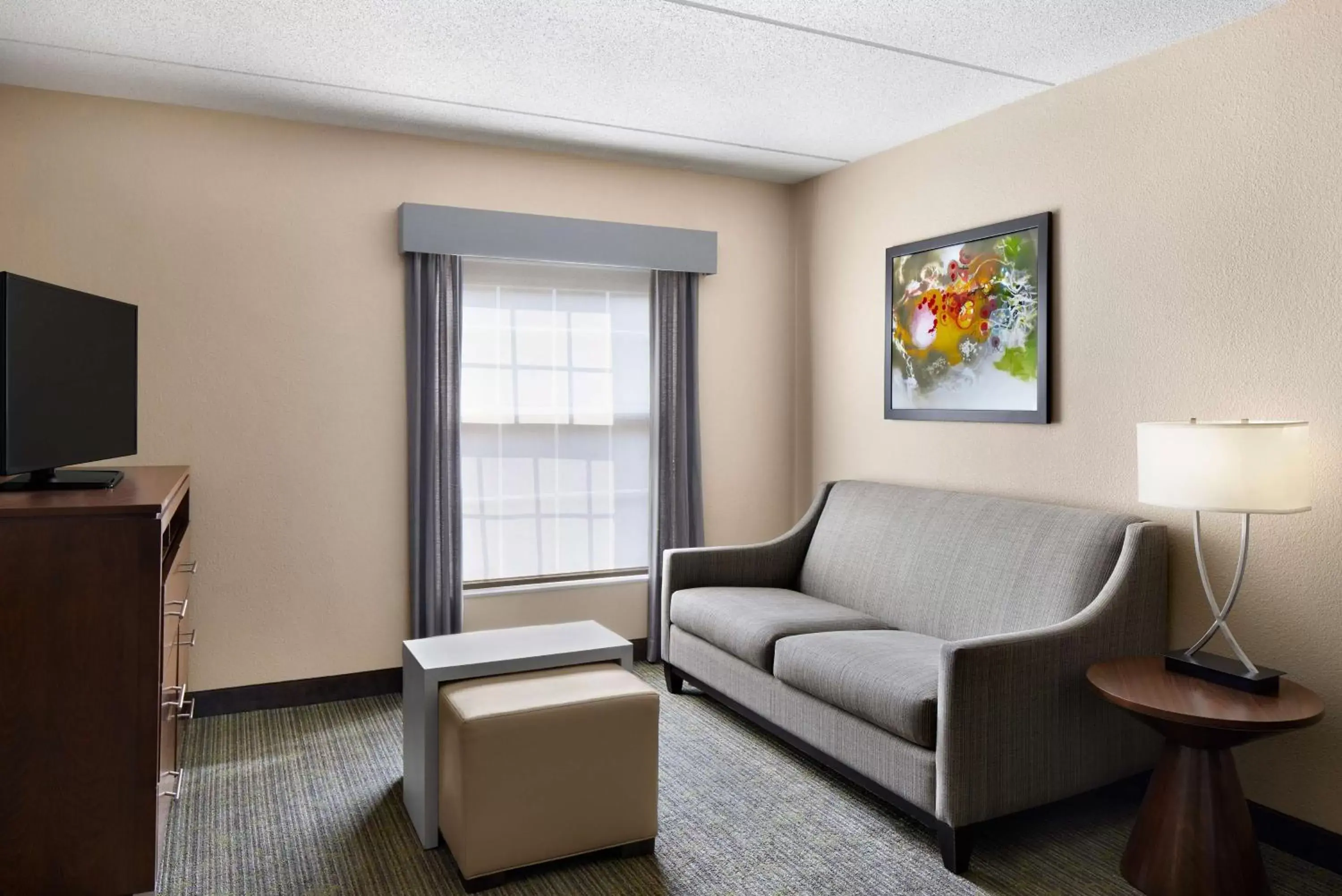 Living room, Seating Area in Homewood Suites by Hilton Baltimore-Washington Intl Apt