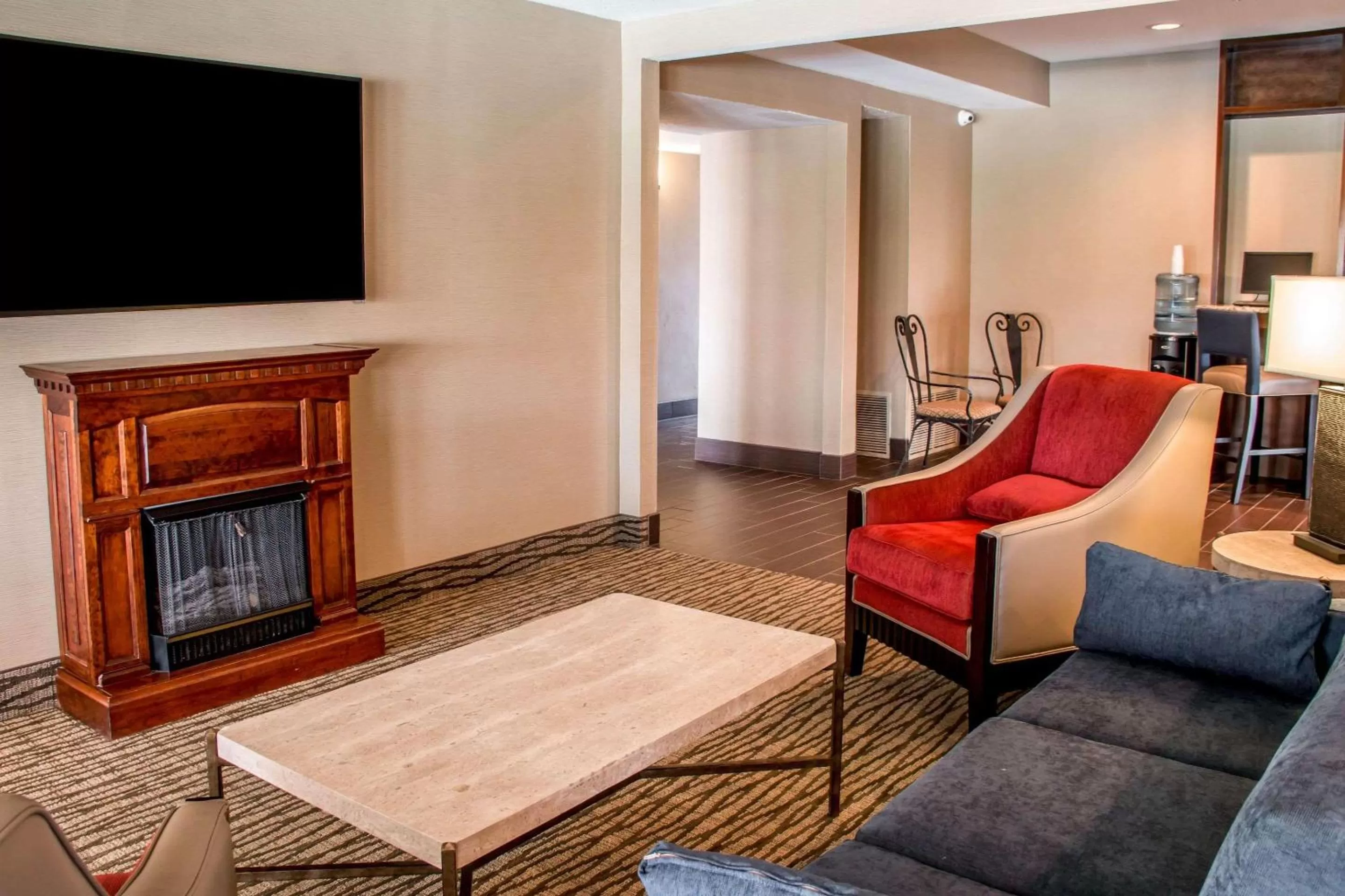 Lobby or reception in Comfort Suites New Braunfels - San Antonio Area