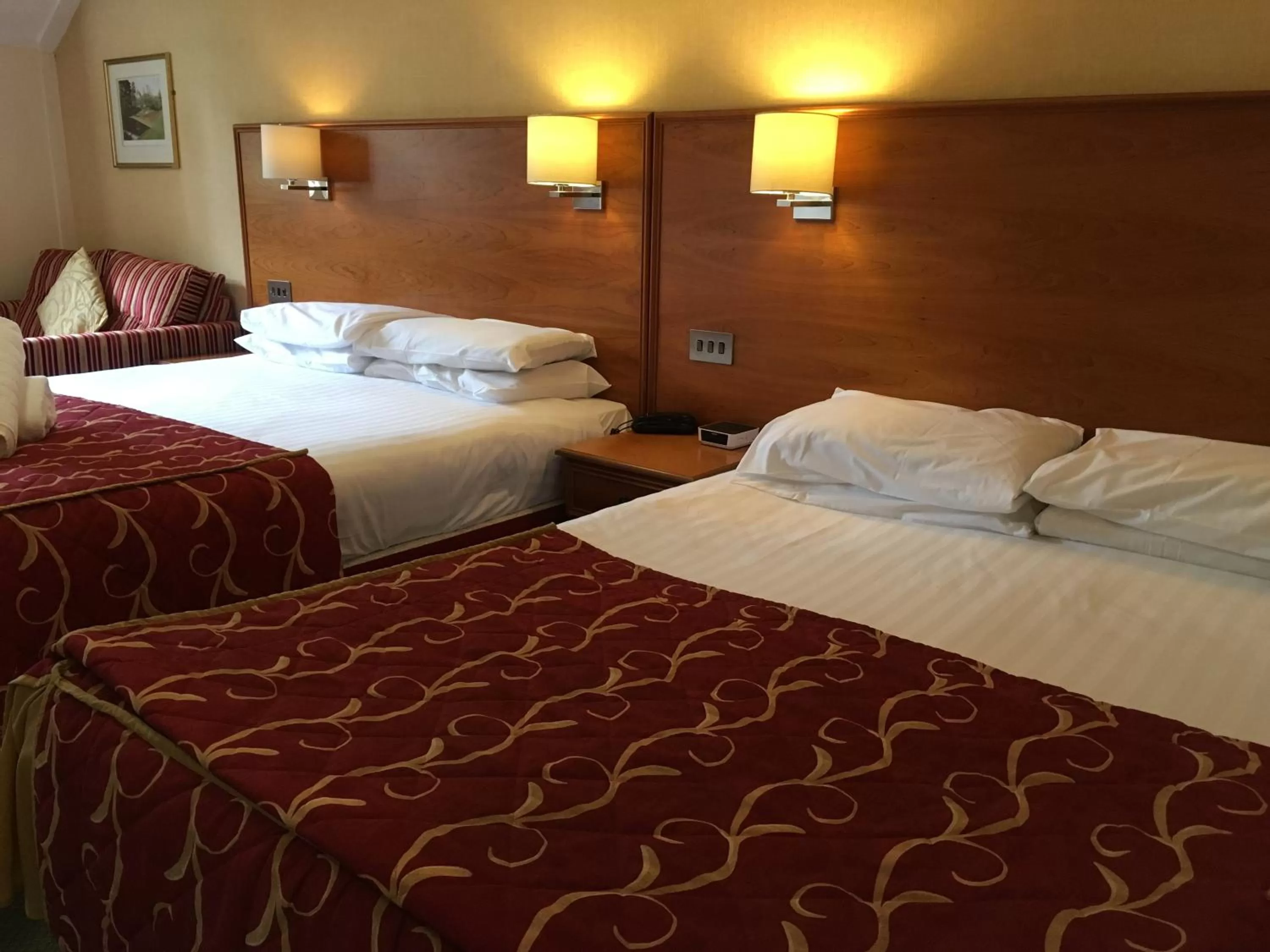 Bed in The Winnock Hotel