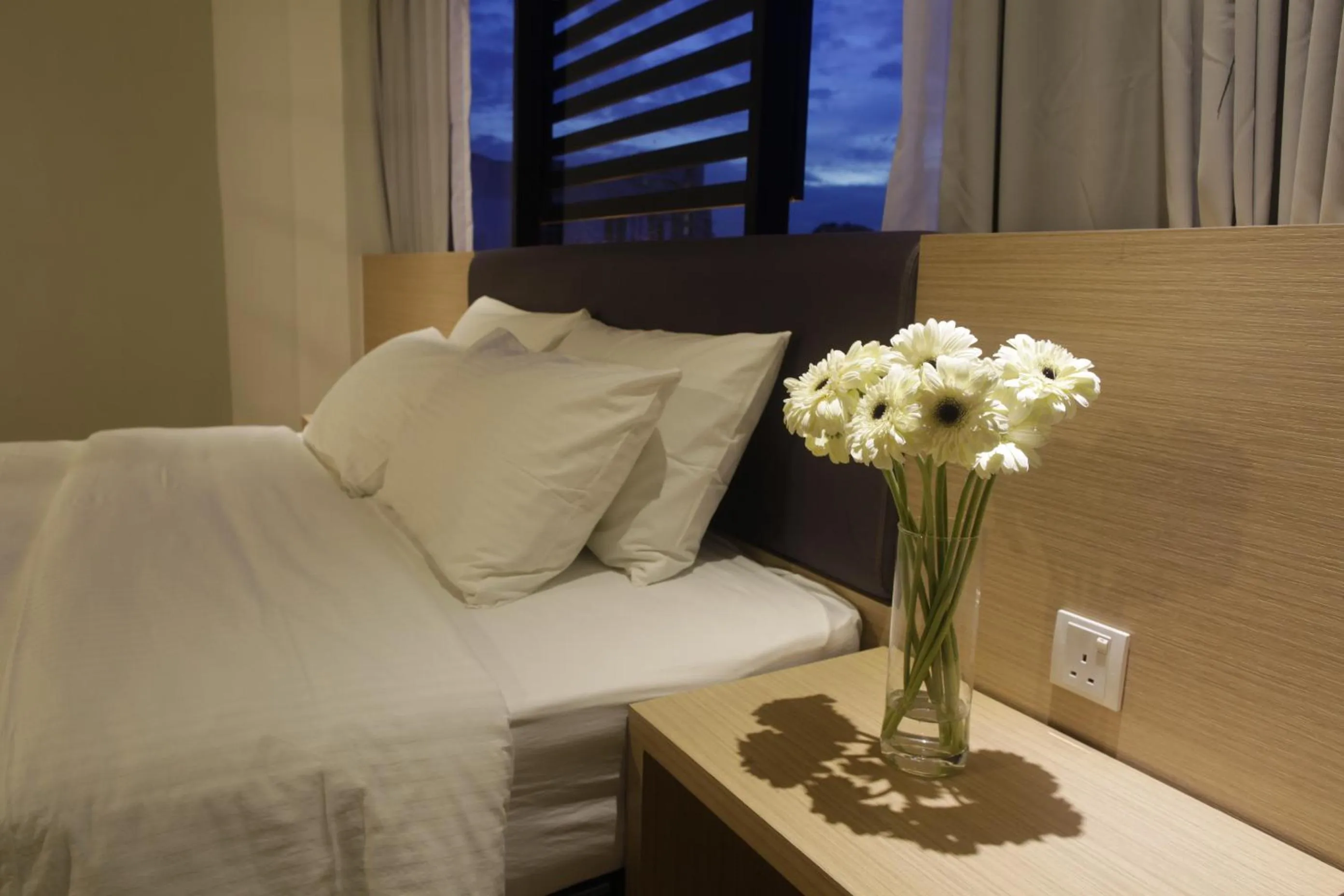 Bed in I am Jazz Hotel