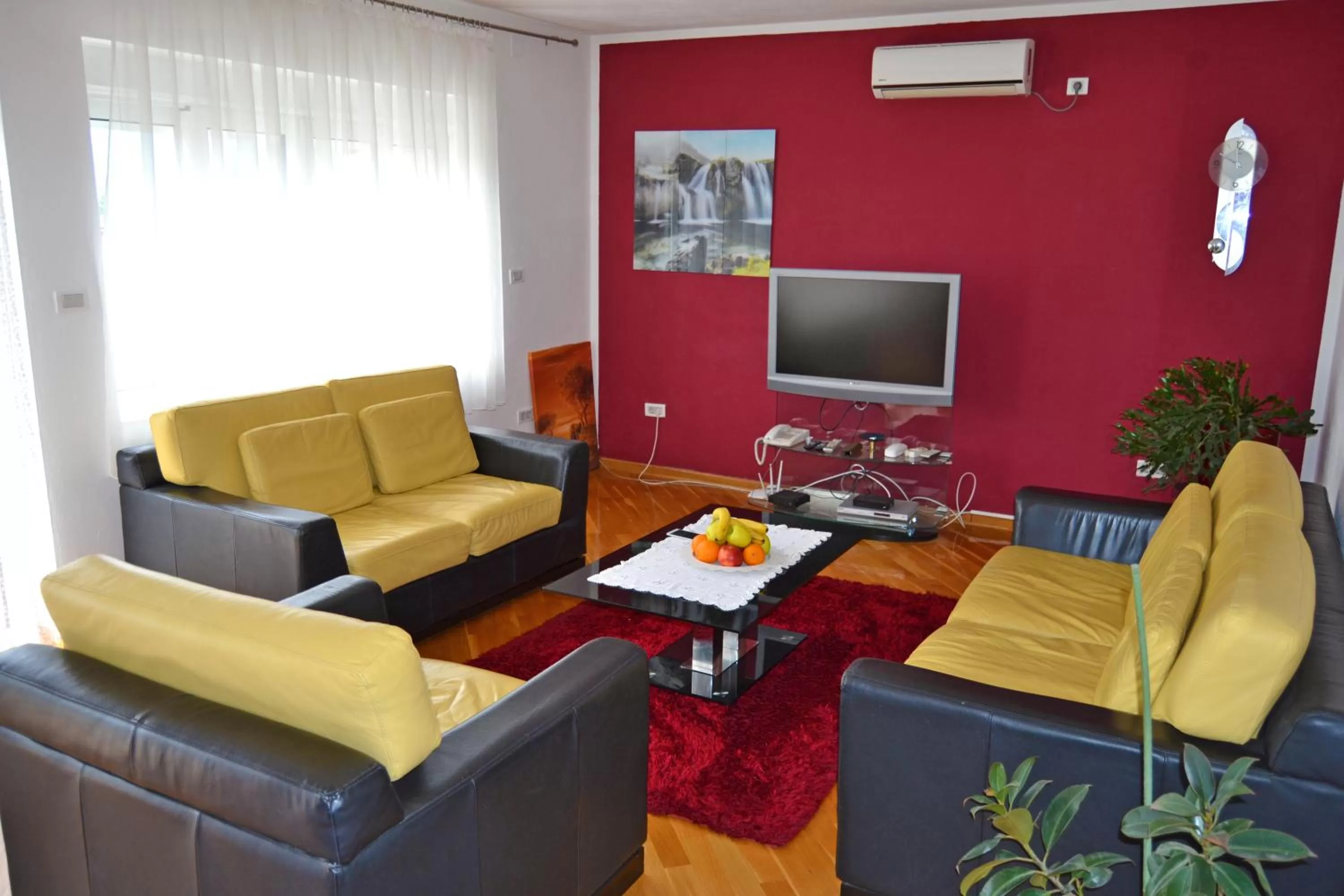 TV and multimedia, Seating Area in Tivat Apartments
