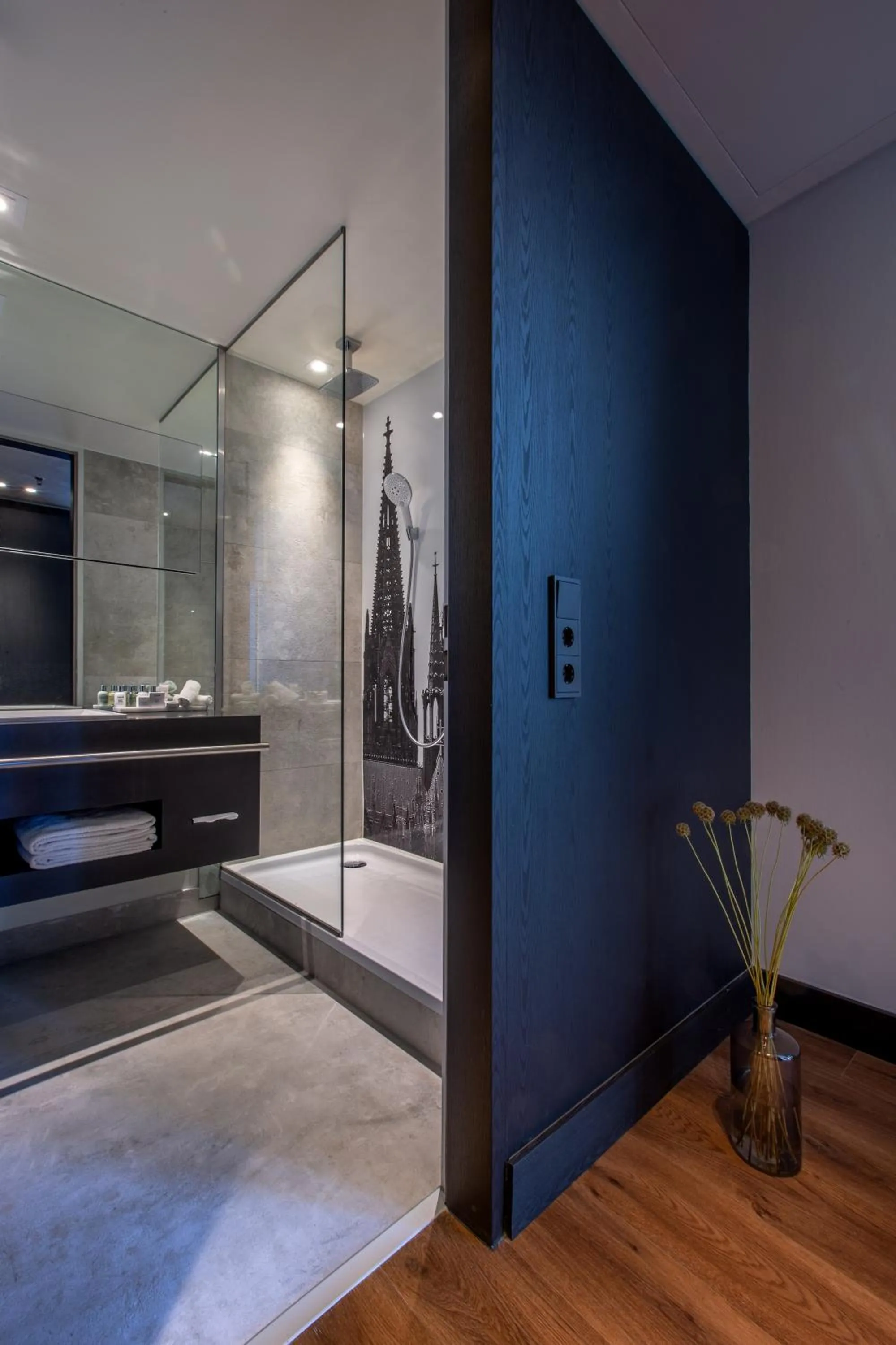 Bathroom in Radisson Blu Hotel Köln