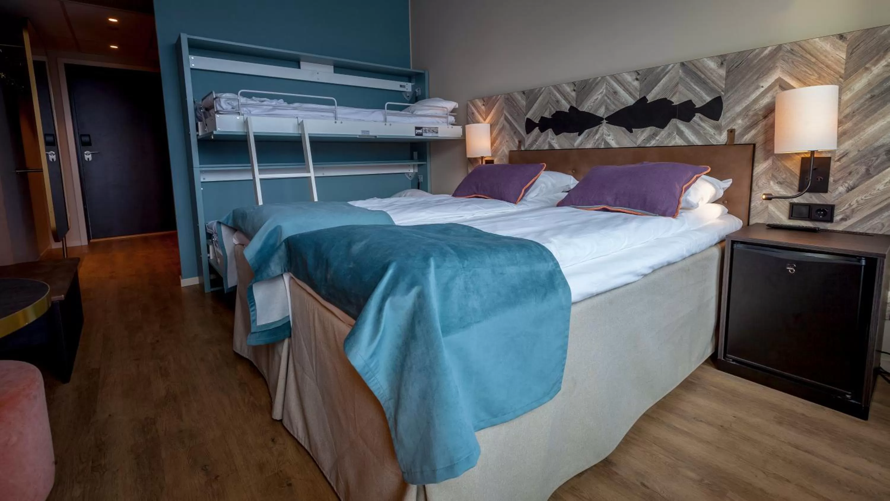 bunk bed, Bed in Scandic Grand Tromsø