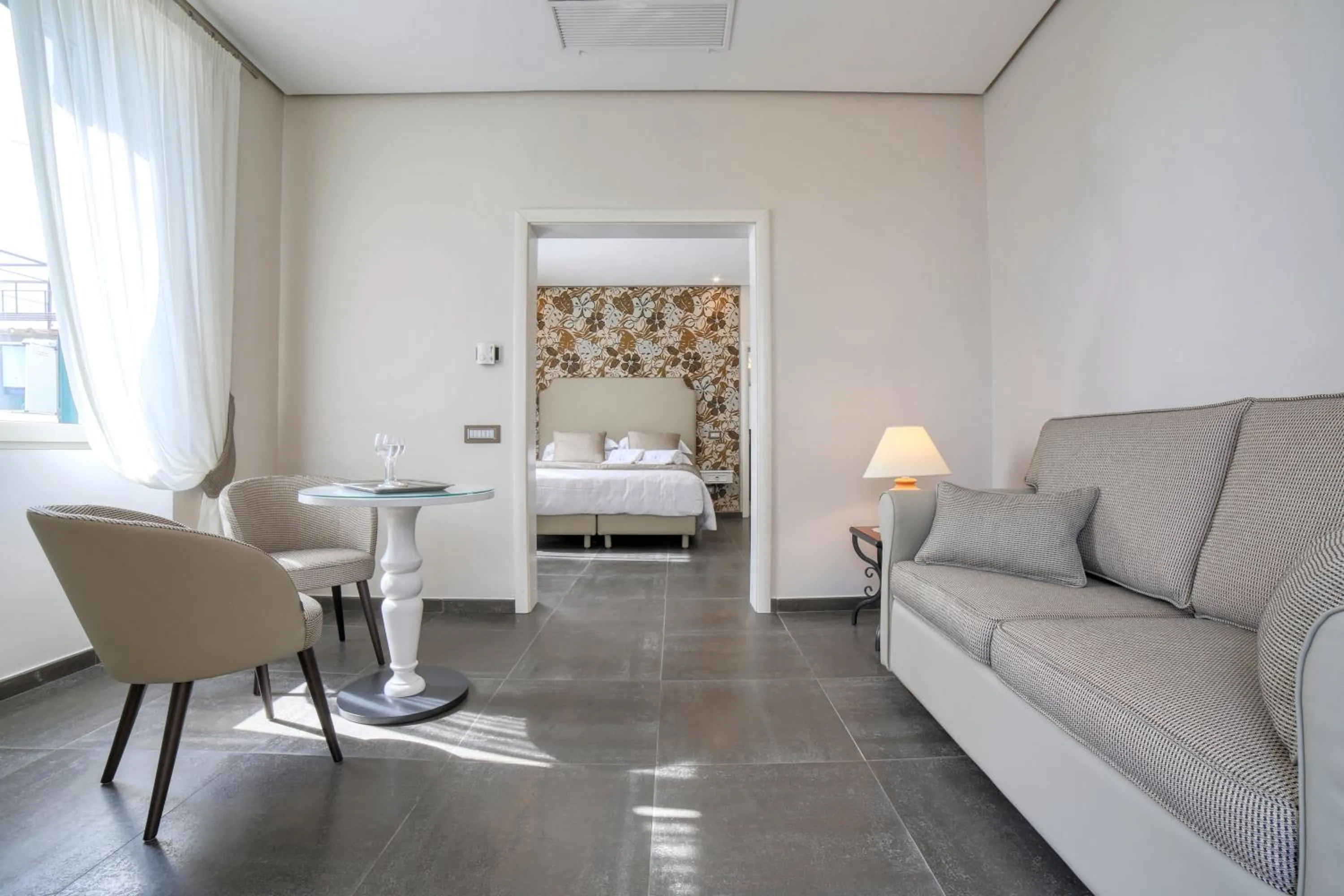 Living room in Palazzo Confalone