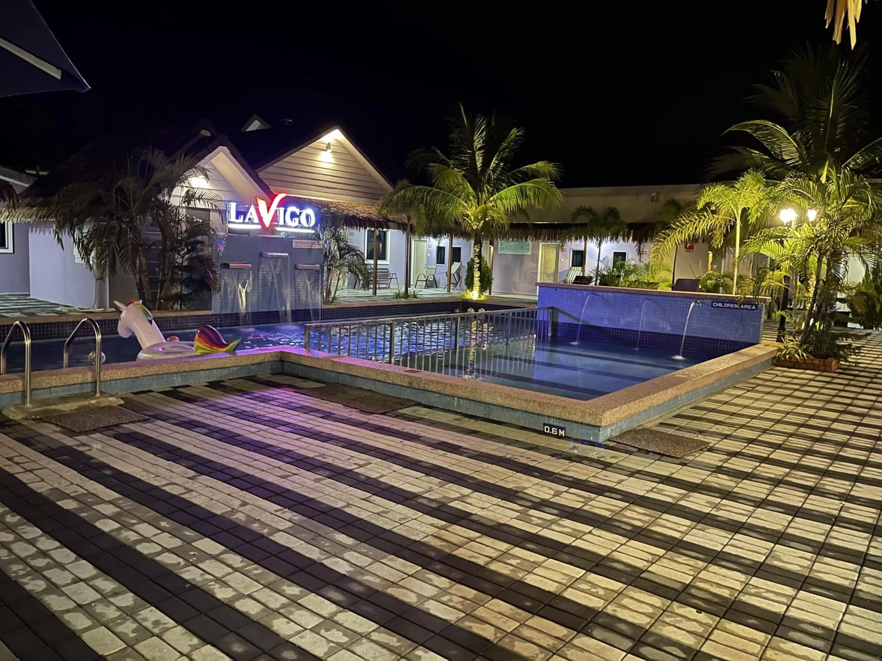 Swimming pool in Lavigo Resort
