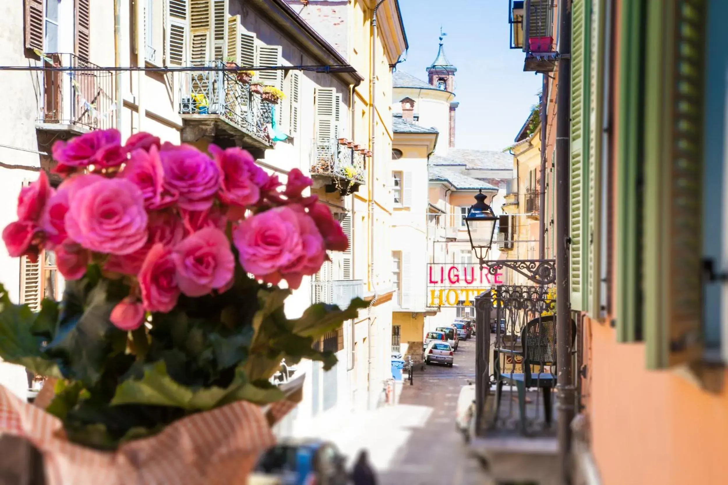 Street view, Neighborhood in Hotel Ligure